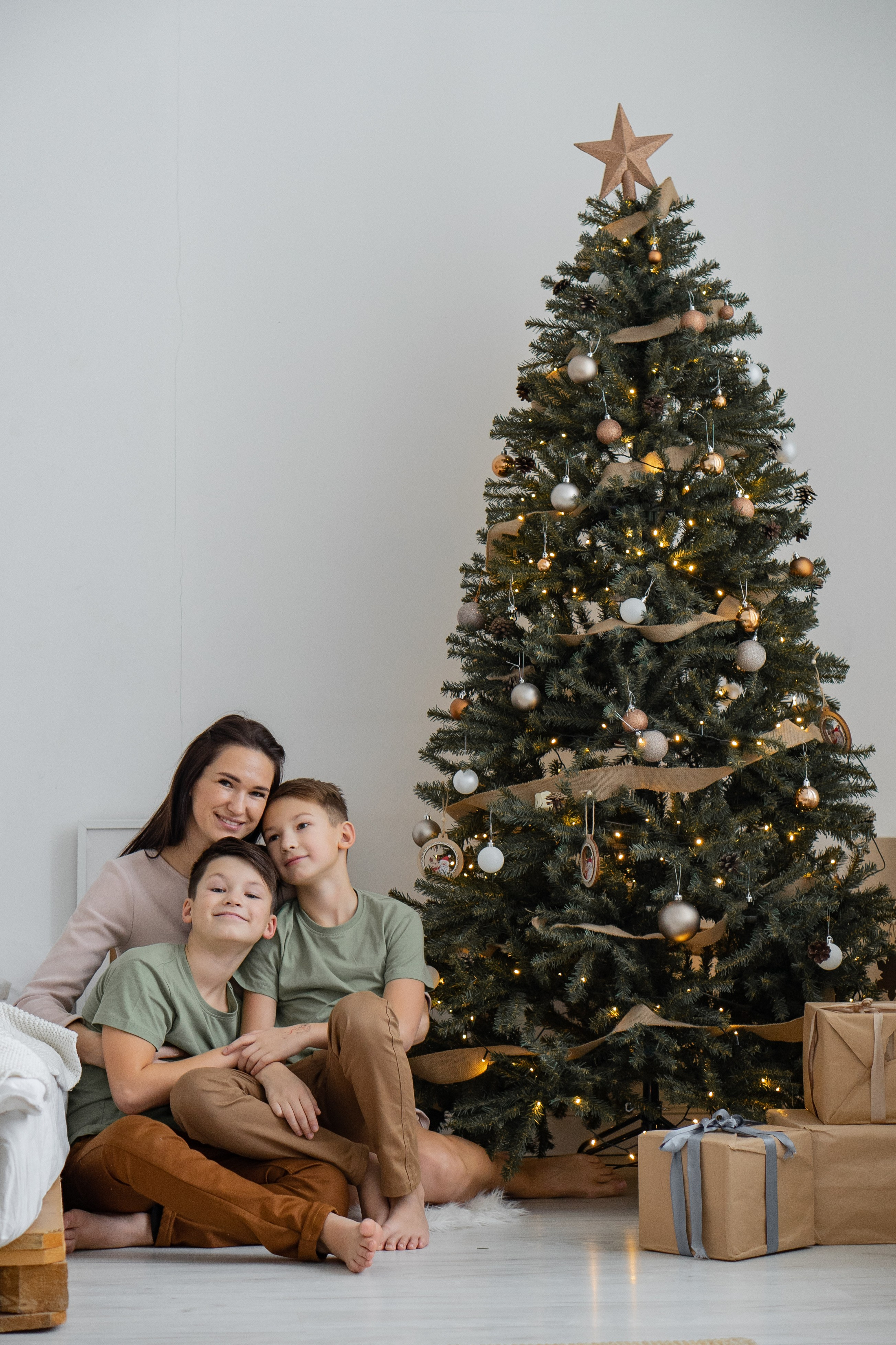 Семья Н. в фотостудии. Фотограф Ольга Игорева