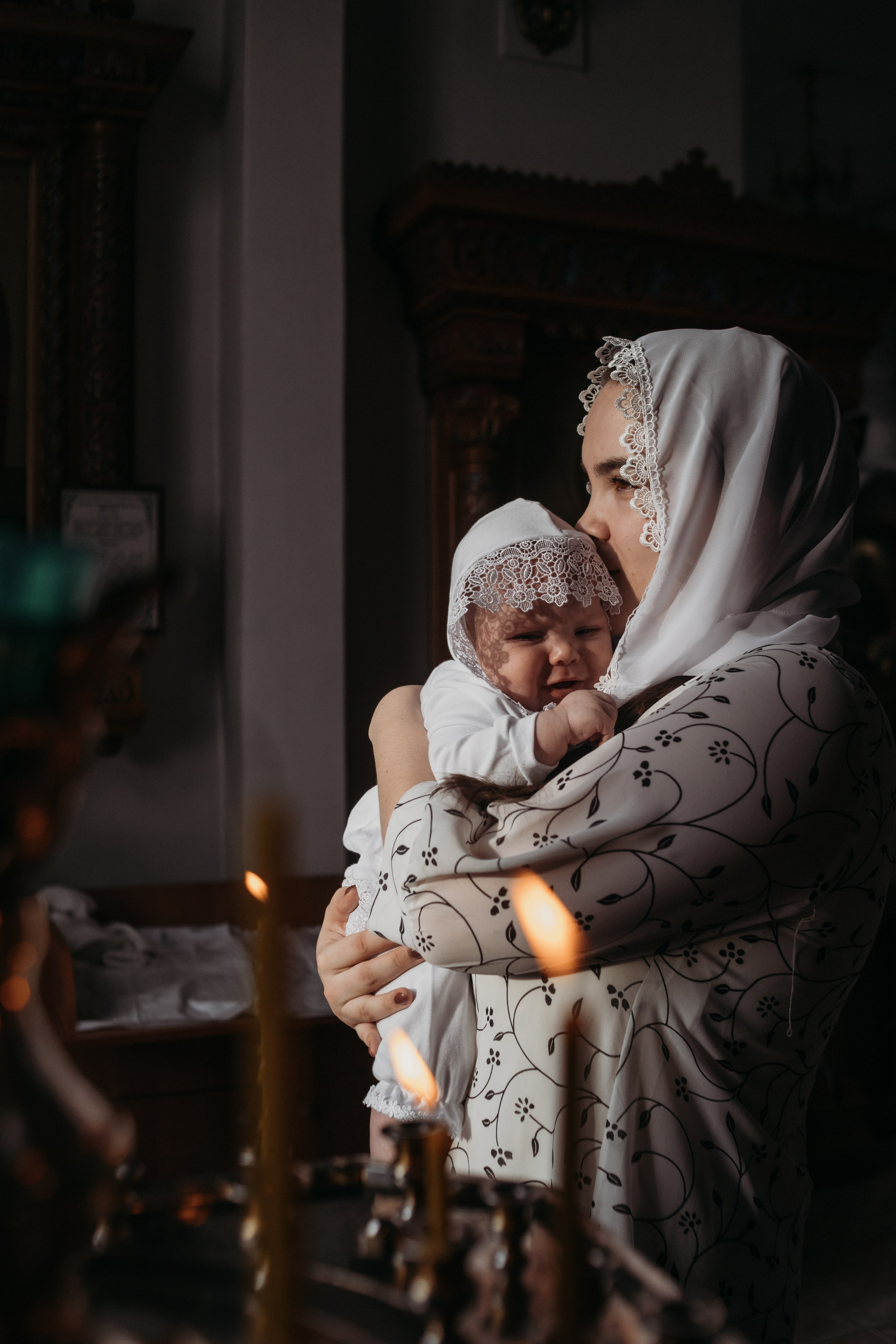 Таинство Крещения. Северная церковь. Фотограф Новый Уренгой I Ньюборн I Фотограф материнства I ЯНАО