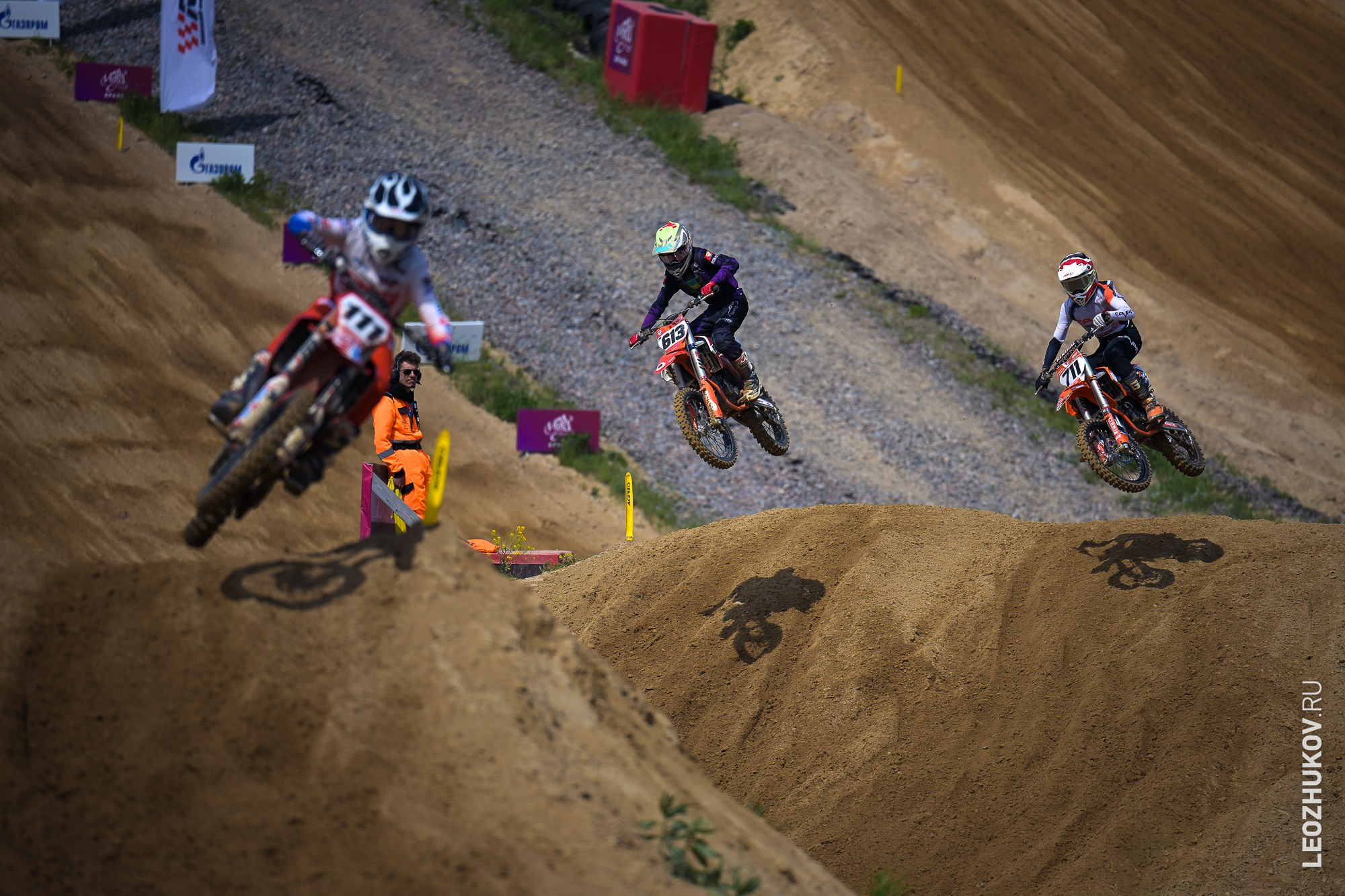 1 round of ММТ RGP russian motocross championships. Sports photographer Leonid Zhukov
