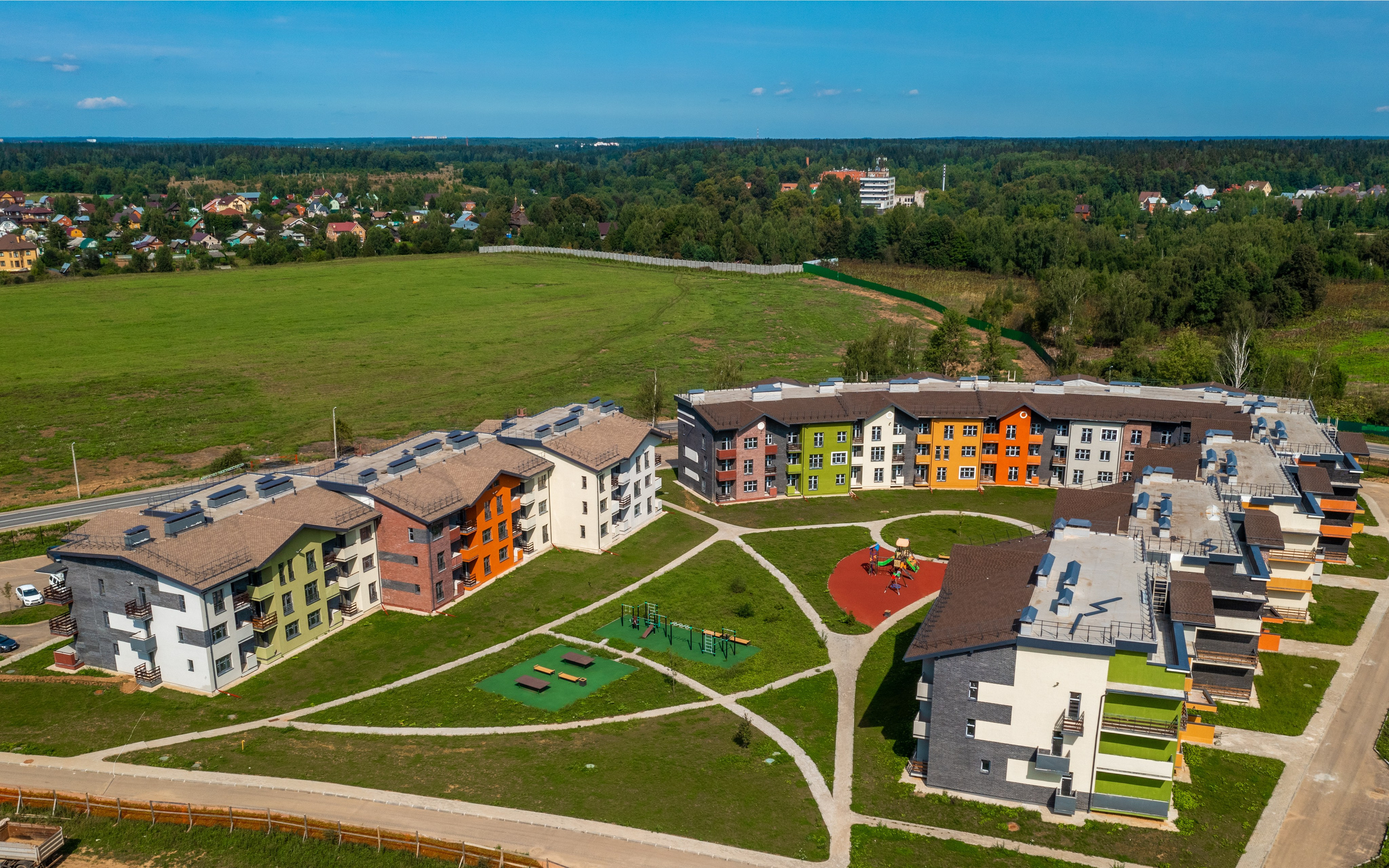 ЖК «Федоскинская слобода». MKProduction — фото, видео, аэросъемка