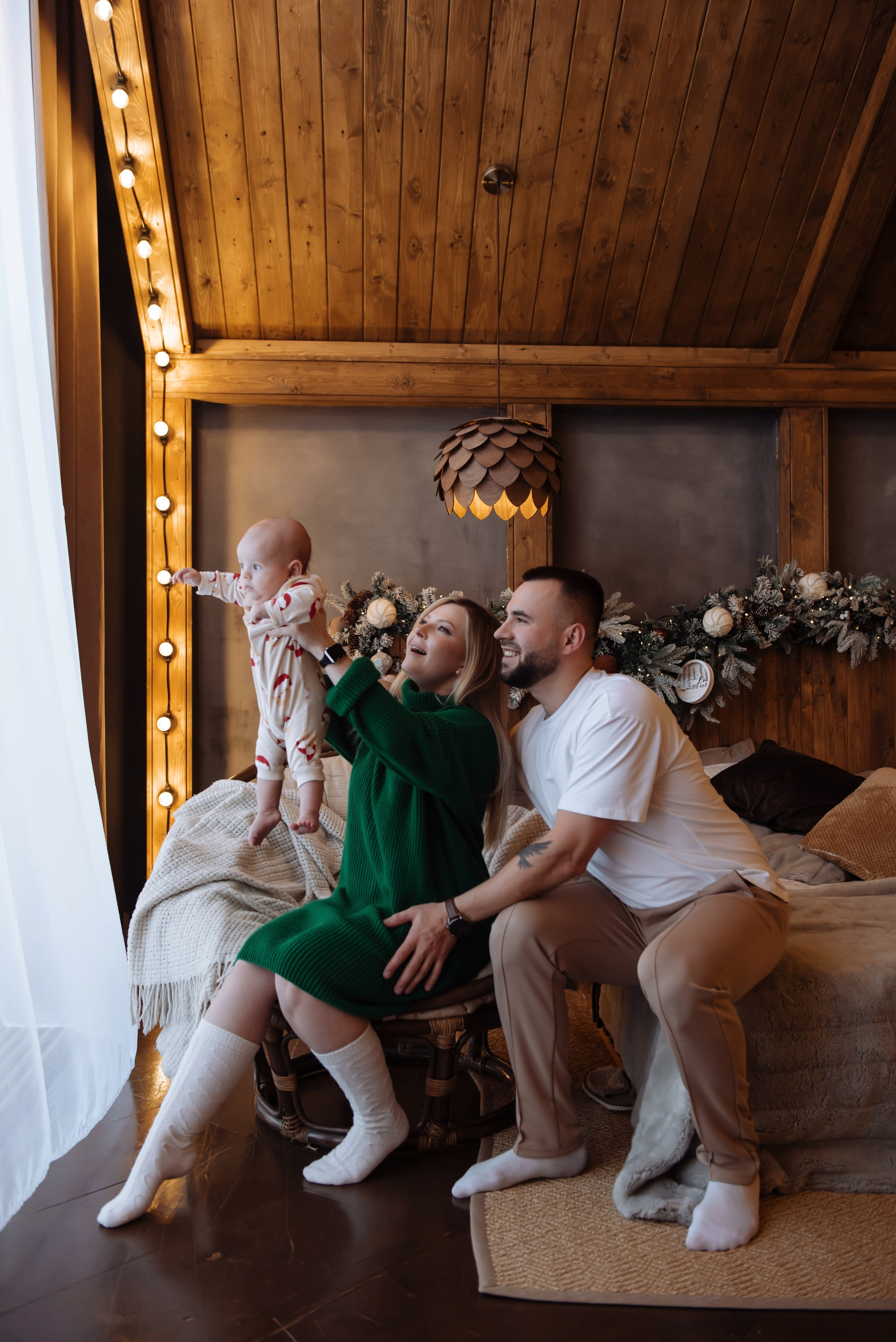 New Year Юля, Рома и маленький Эрик. Свадебный, портретный, фотограф беременности в Нижнем Новгороде Алина Зиновьева