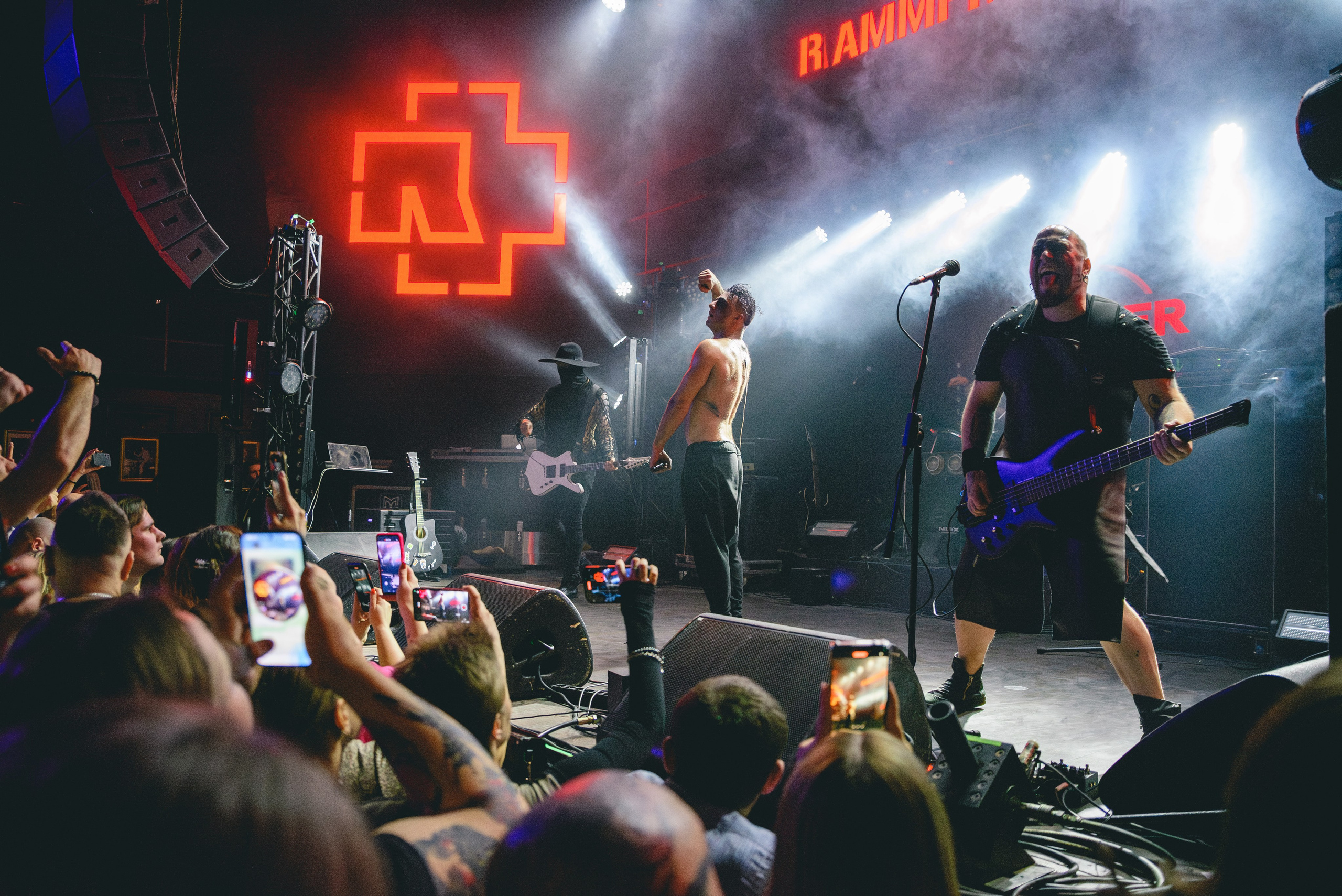 Концерт трибьют группы Rammproject. Портретный и репортажный фотограф в Санкт-Петербурге