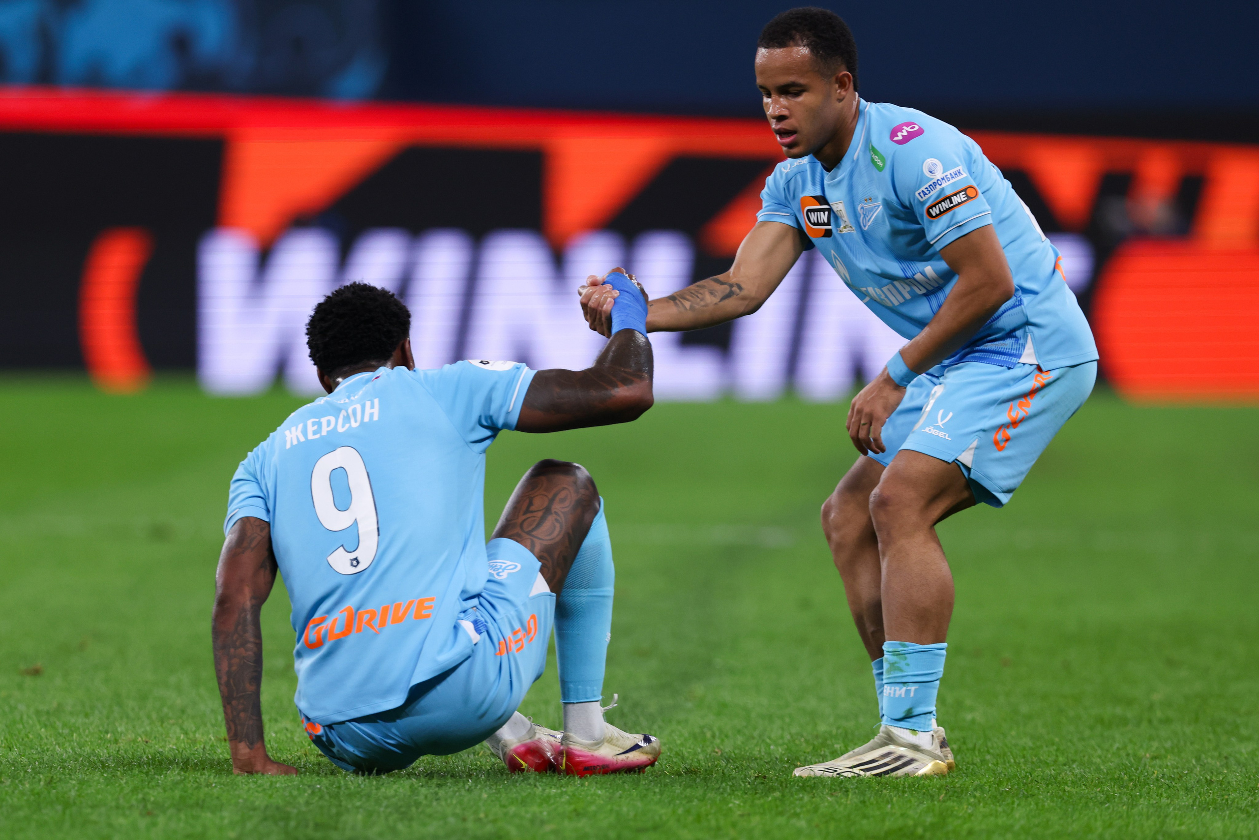 ФК «Зенит» — ФК «Локомотив» 14 тур РПЛ 01.11.2025. Спортивный и репортажный фотограф Антон Тереханов