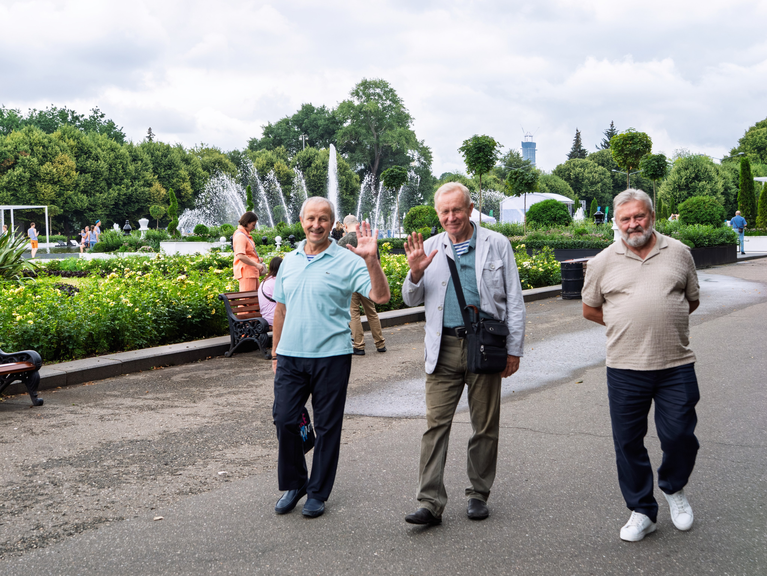 Празднование 95-летия ВДВ в парке горького 2 августа 2025 гола. Фотограф Никифоров-Гордеев Сергей. Москва и МО