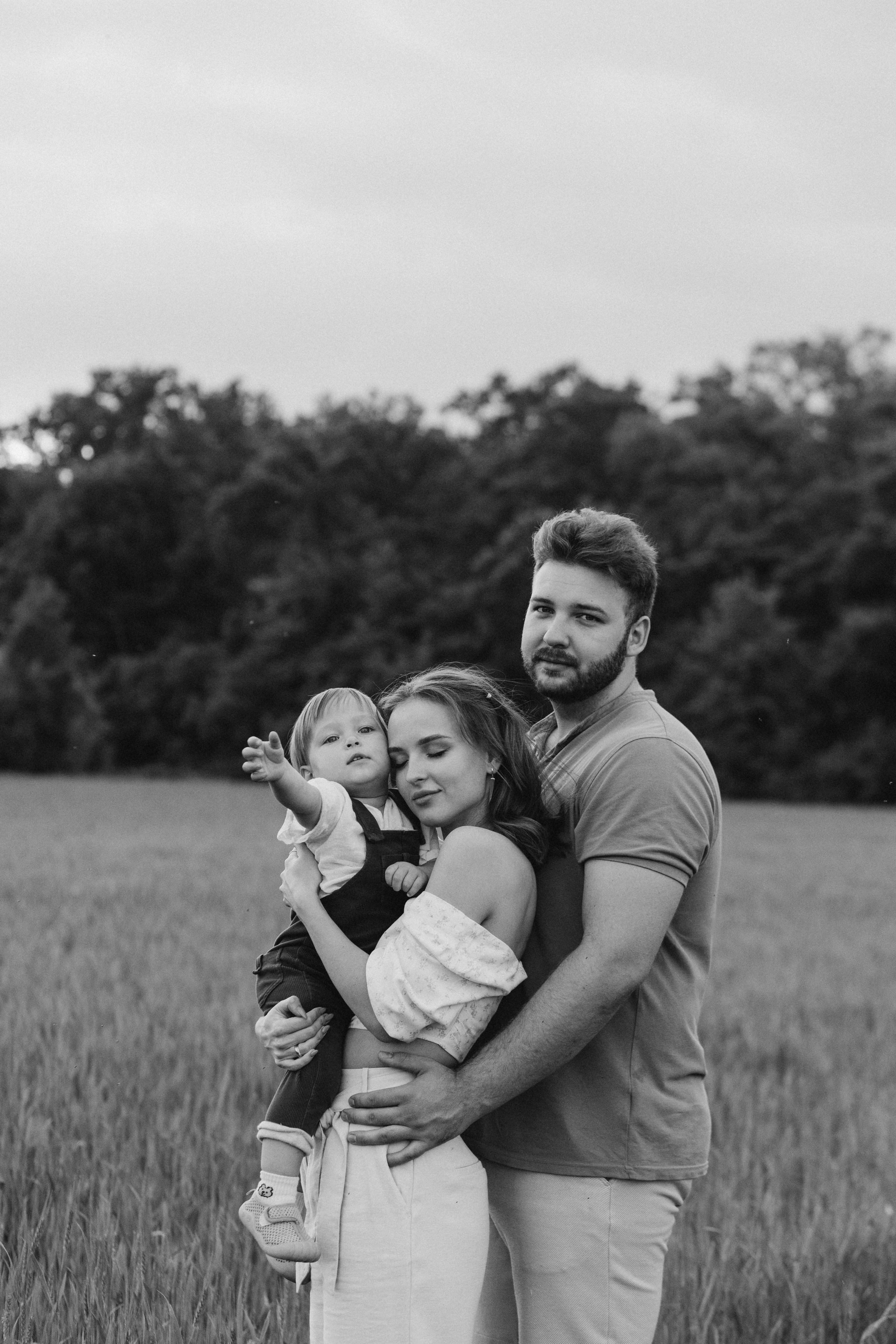 Андрей, Наташа и Леша. Съемка на природе. Портретный и семейный фотограф