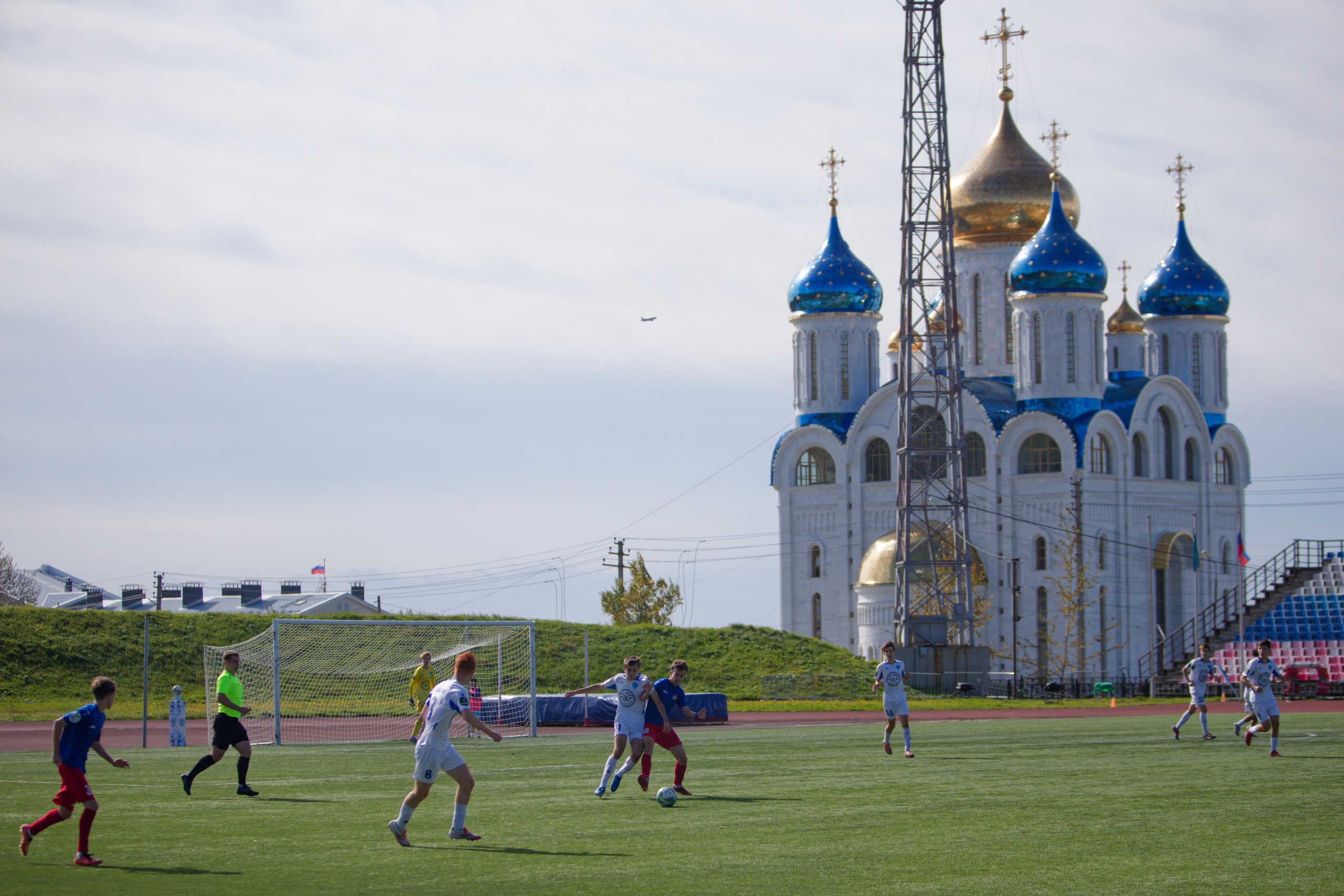 Матч ЮФЛ Сахалин-Хабаровск (U-16). Кутузов Евгений Фотограф в Южно-Сахалинске