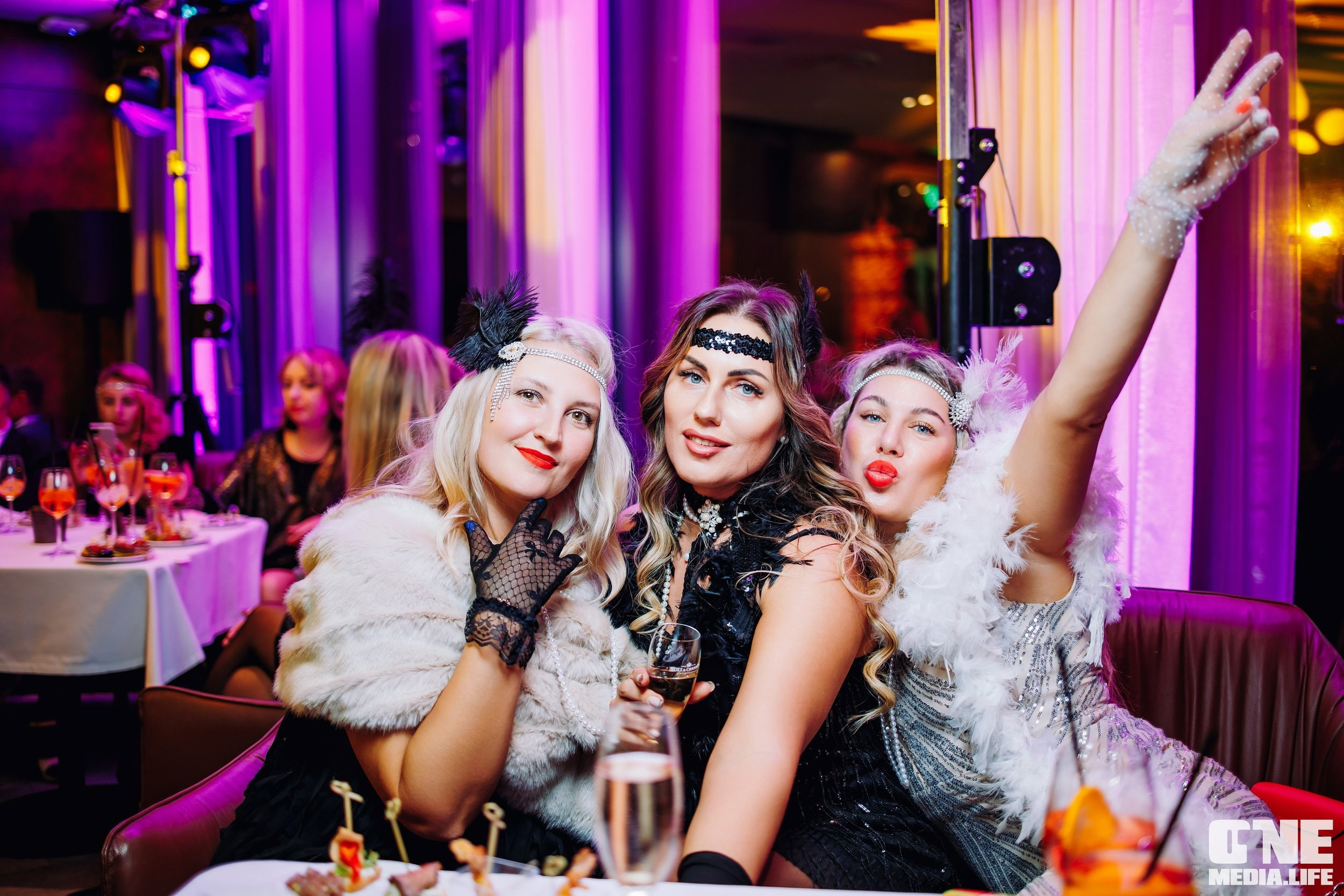 Вечеринка в стиле GATSBY. One Media Life: фоторепортажи, фотоотчеты с мероприятий и заведений