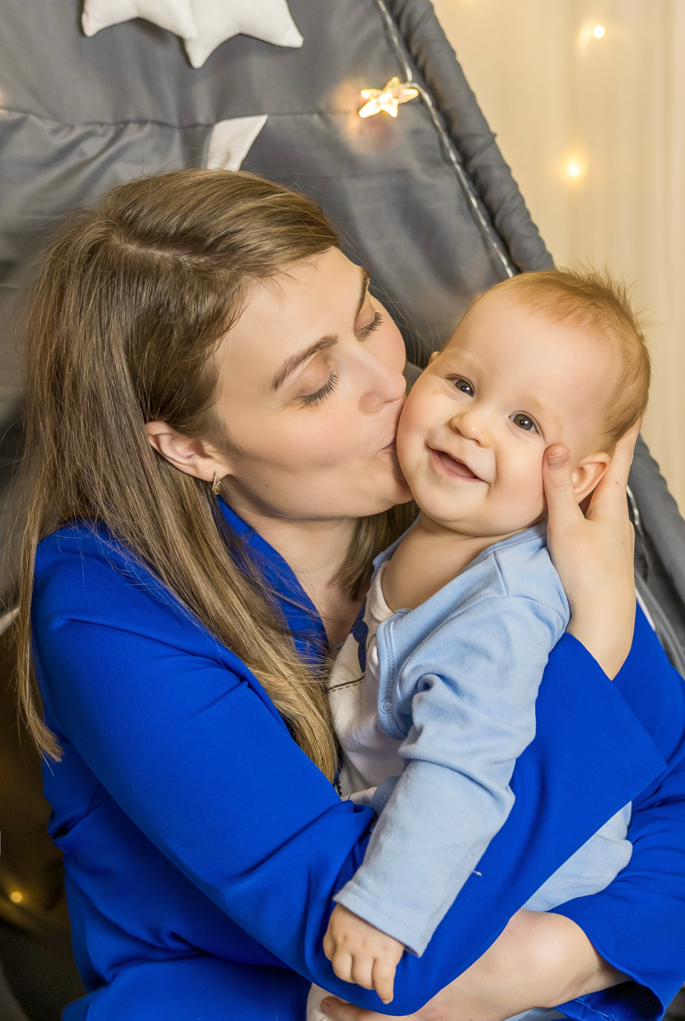 Семейная фотосессия Юлии, Софии и Артёма. Фотограф Люся Воробьева