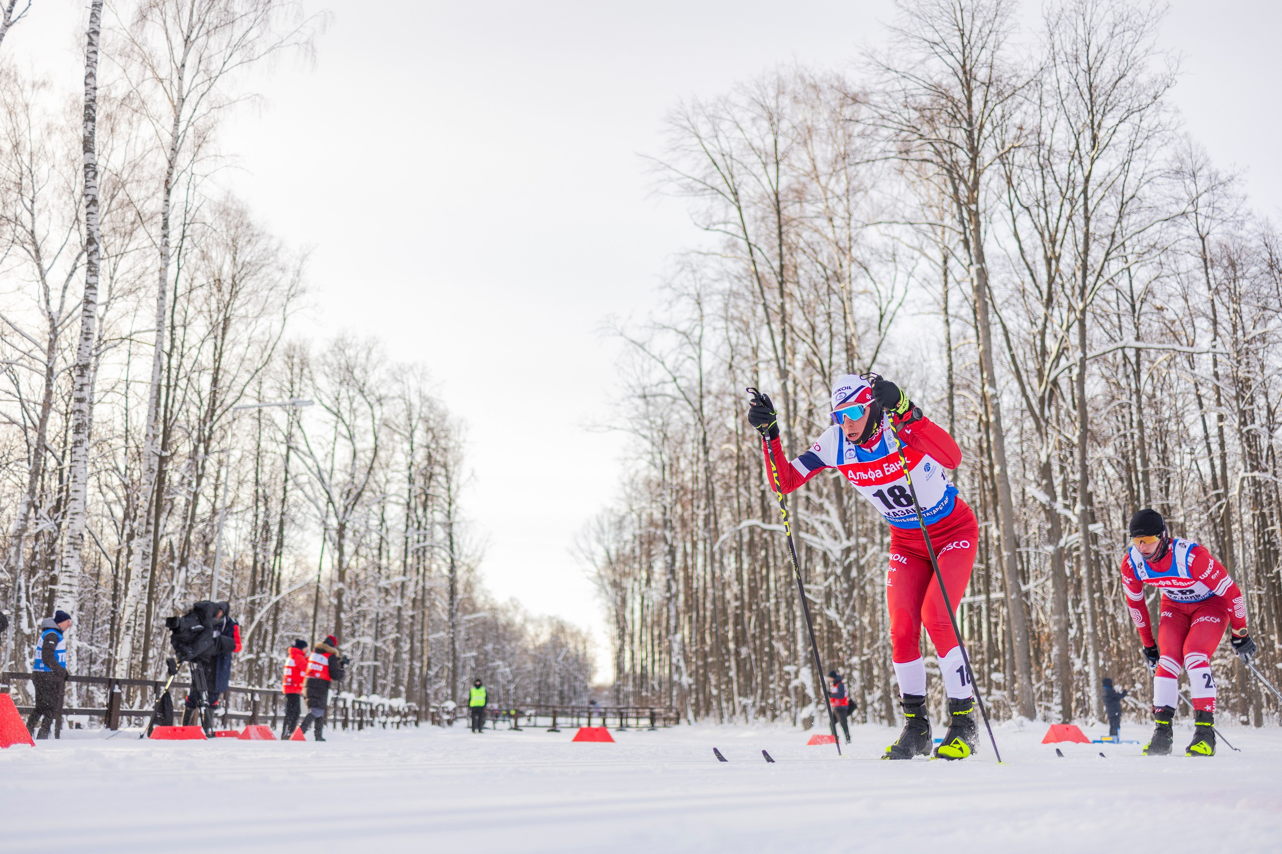Кубок России по лыжным гонкам. Мужчины скиатлон. Спортивный репортажный фотограф Казань Нафис Сиразетдинов