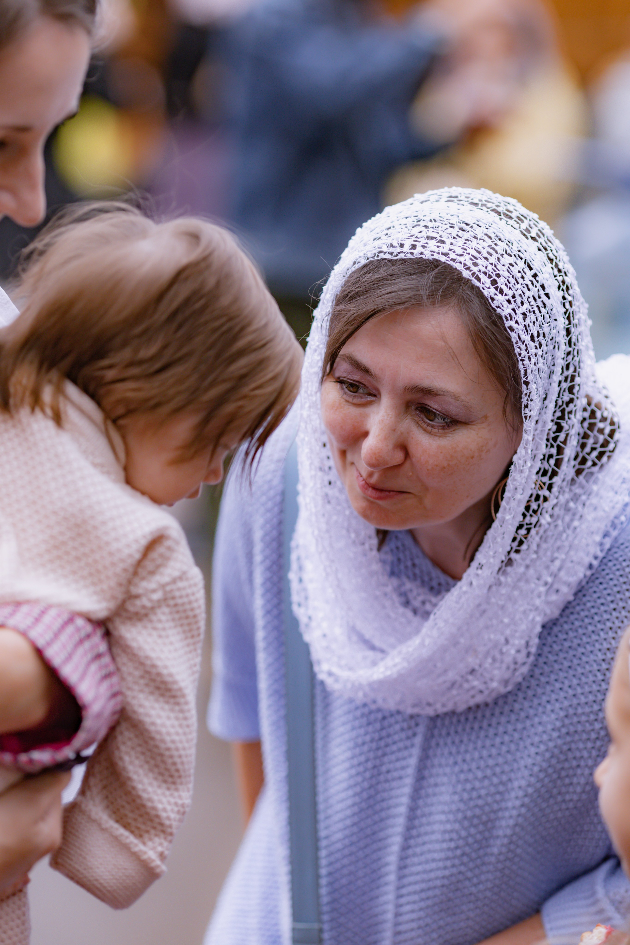 Крещение Полины «Храм святителя Филарета». Детский и семейный фотограф Евгения Вахнеева Москва Зеленоград