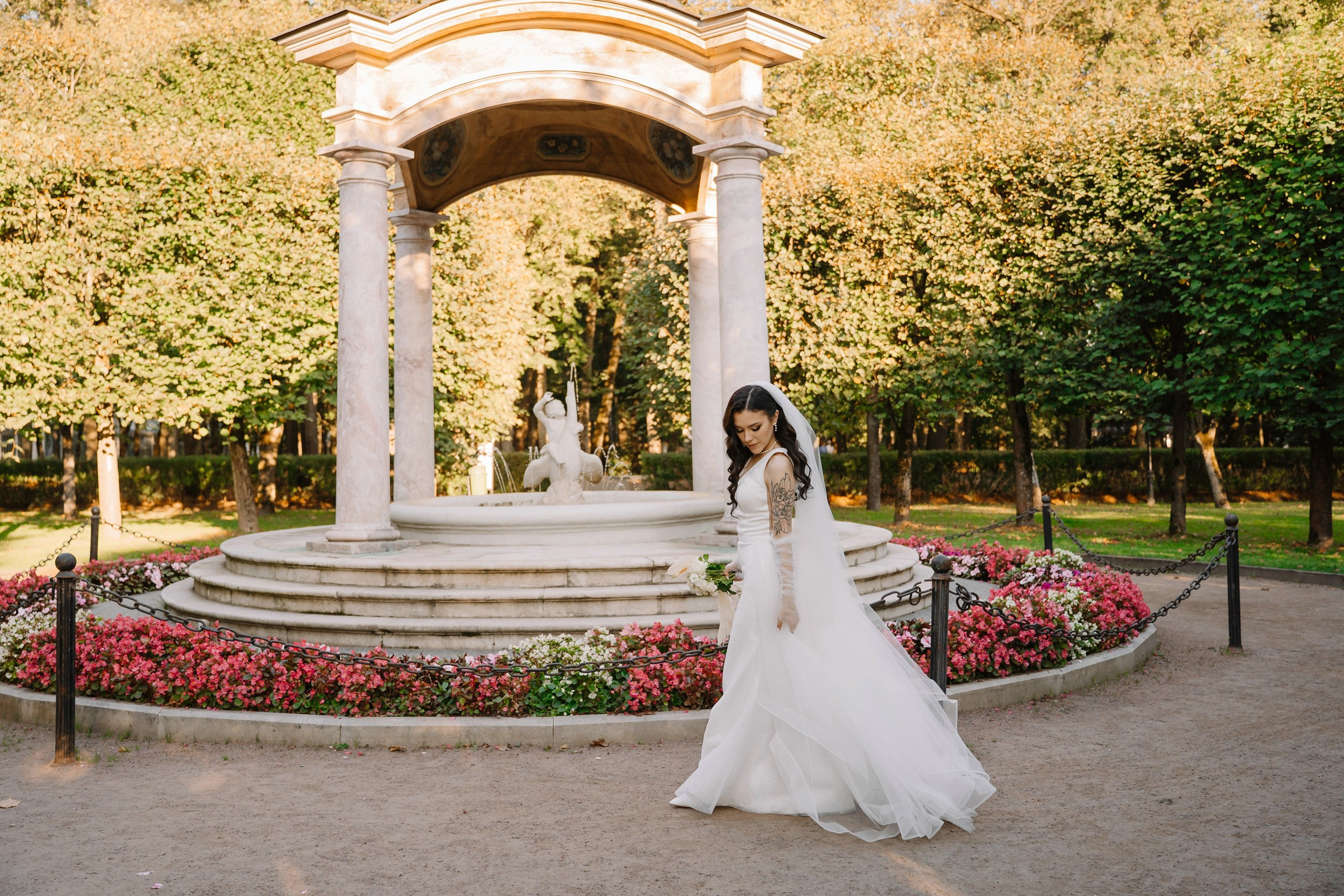 Свадьба в усадьбе Архангельское. Свадебный и семейный фотограф в Москве Светлана Зоткина