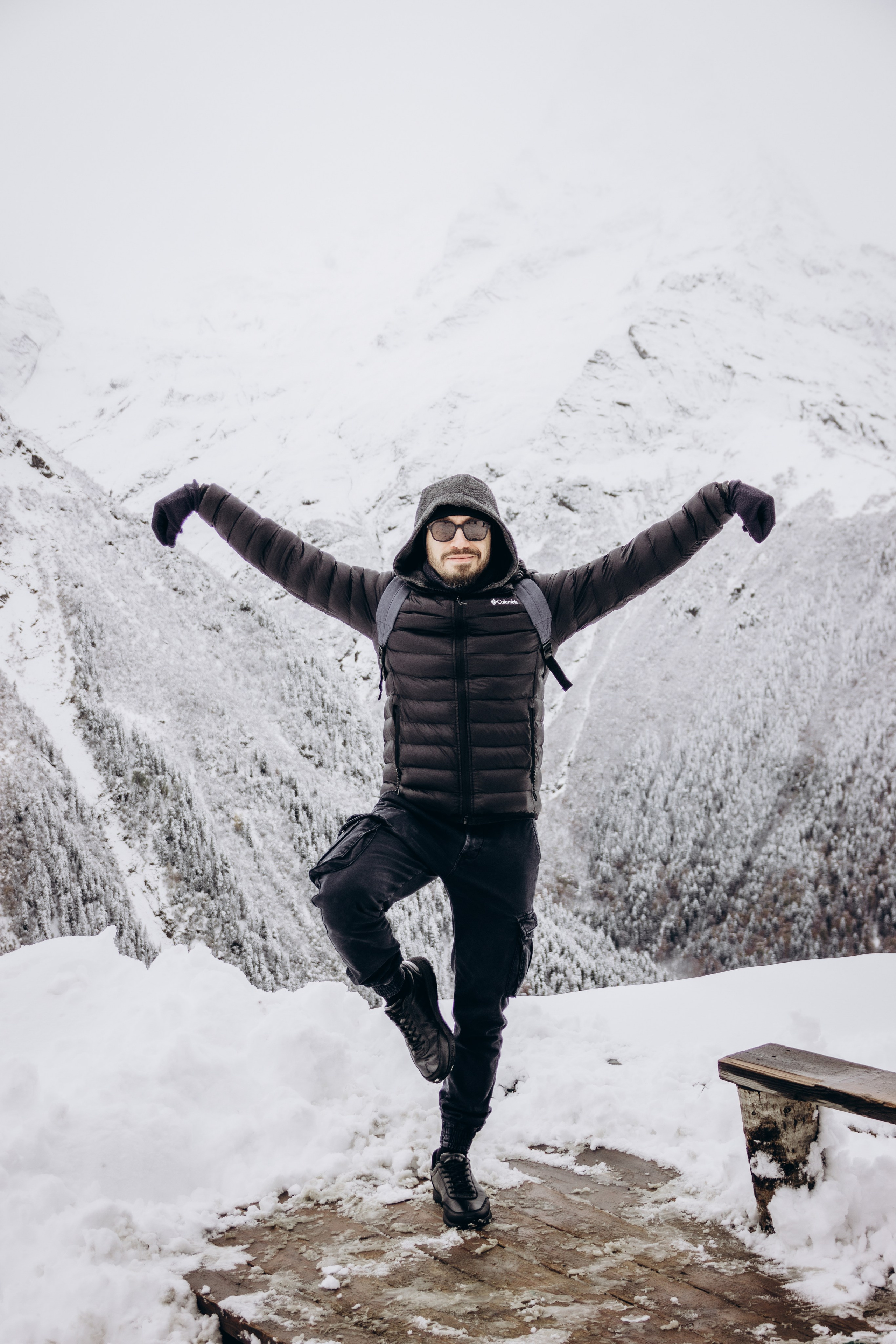 Домбай. Мария Трут. Фотограф