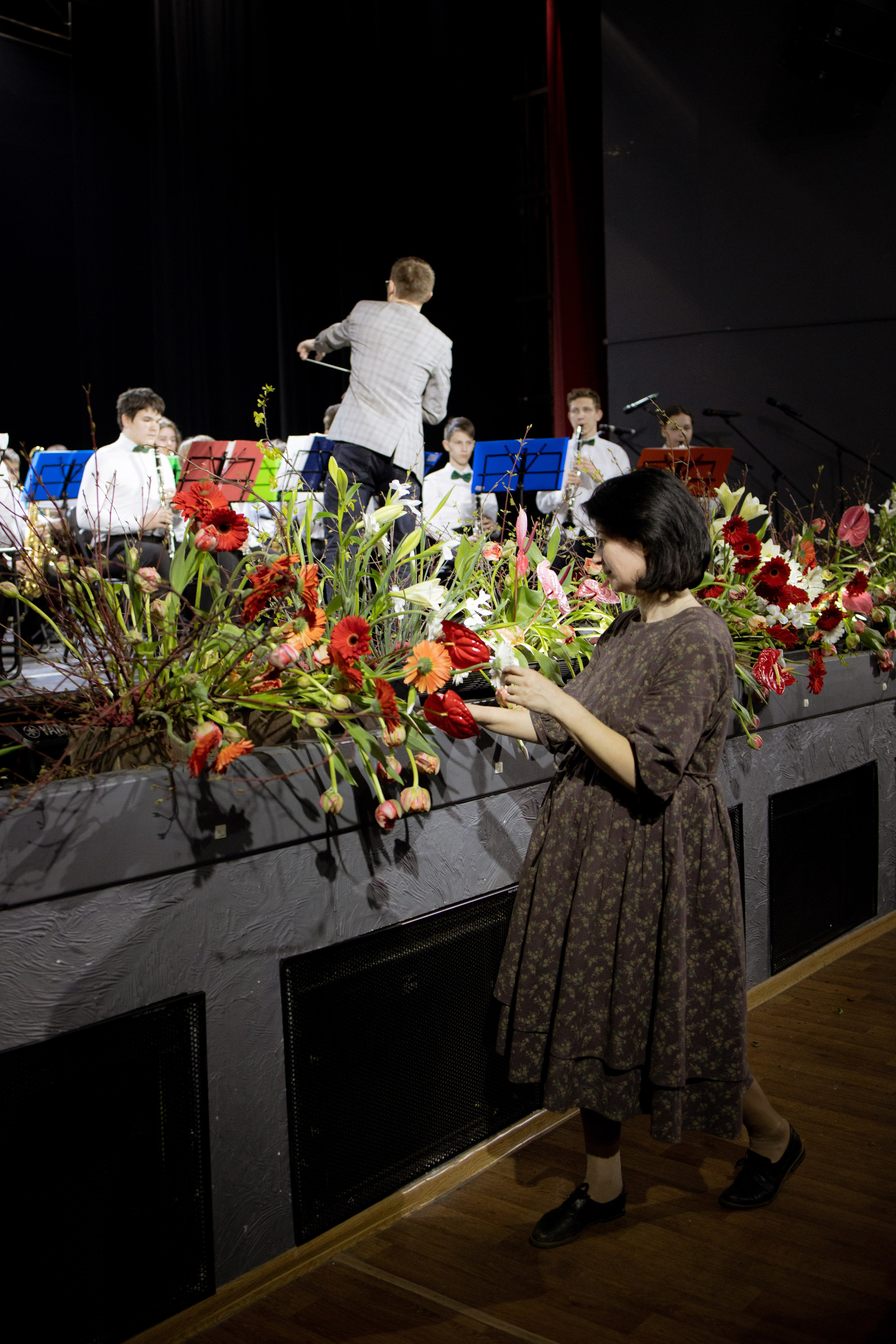 Оформление Отчетного концерта Музыкальной школы Глазунова. Оформление свадеб, декор свадеб Вера Маркова, Москва