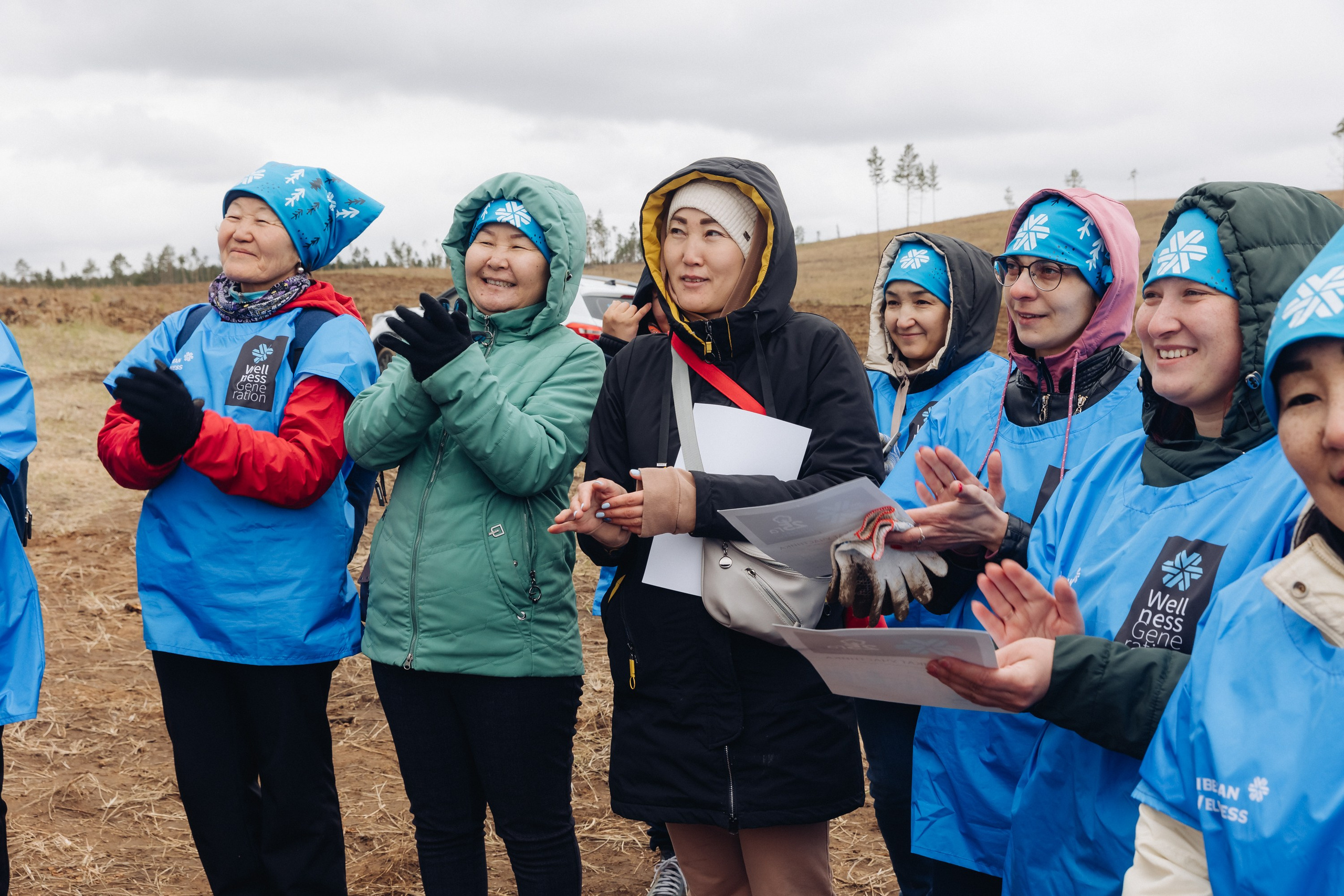 Siberian wellness. Ежегодная акция по посадке деревьев. Свадебный и семейный фотограф в Улан-Удэ