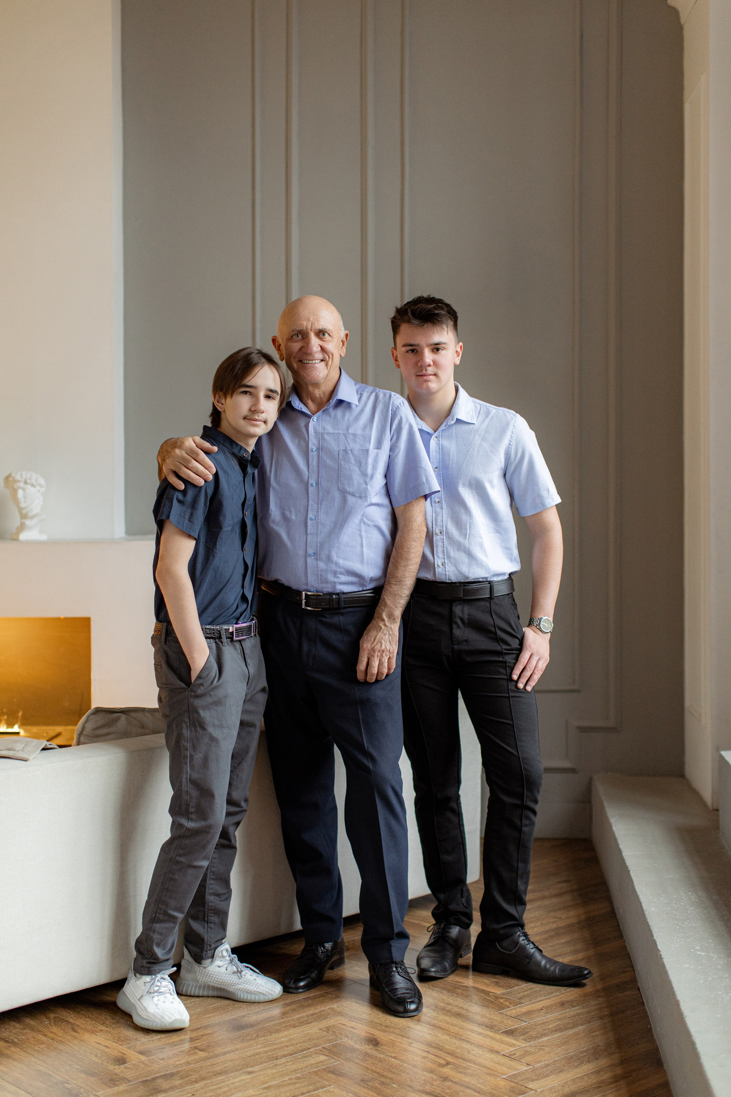 Семейная фотосессия в фотостудии в СПб