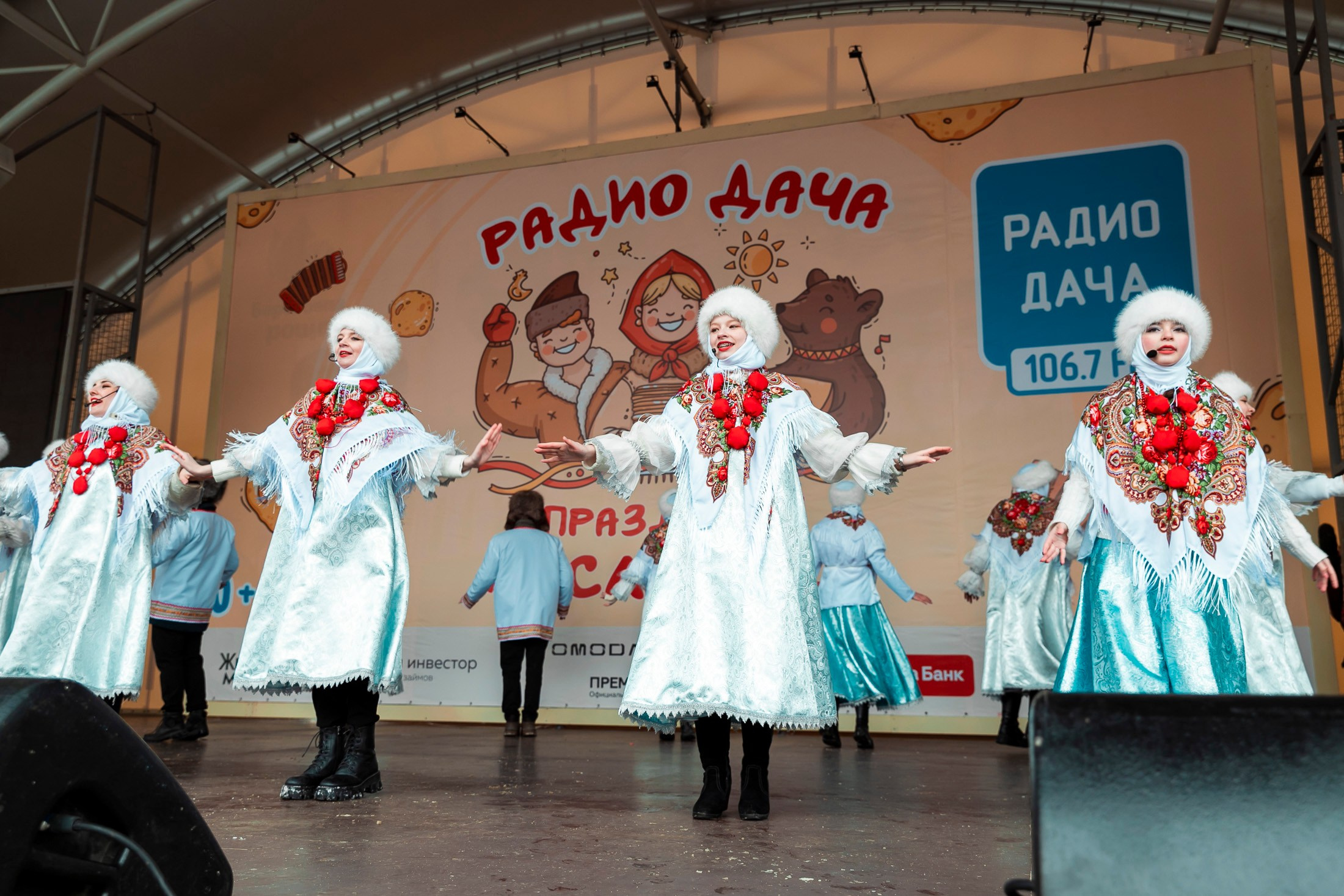 Масленица в берёзовой роще. Фотограф в Новосибирске Сергей Белов