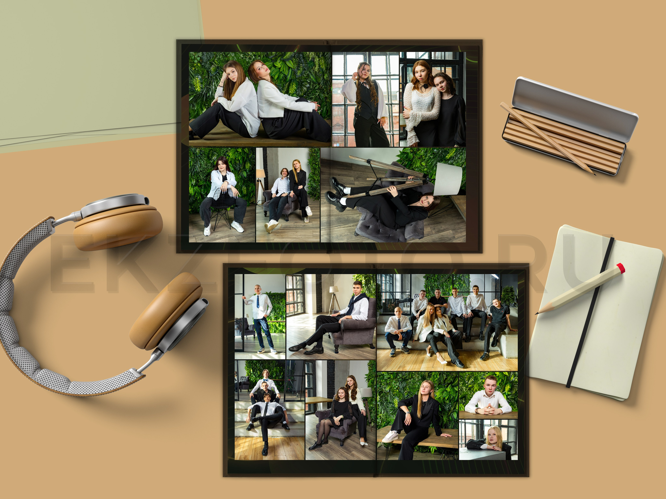 ОБЩАЯ ФОТОКНИГА С ИНДИВИДУАЛЬНОЙ ОБЛОЖКОЙ до 40 страниц. Фотограф Екатерина Зайкова в Санкт-Петербурге