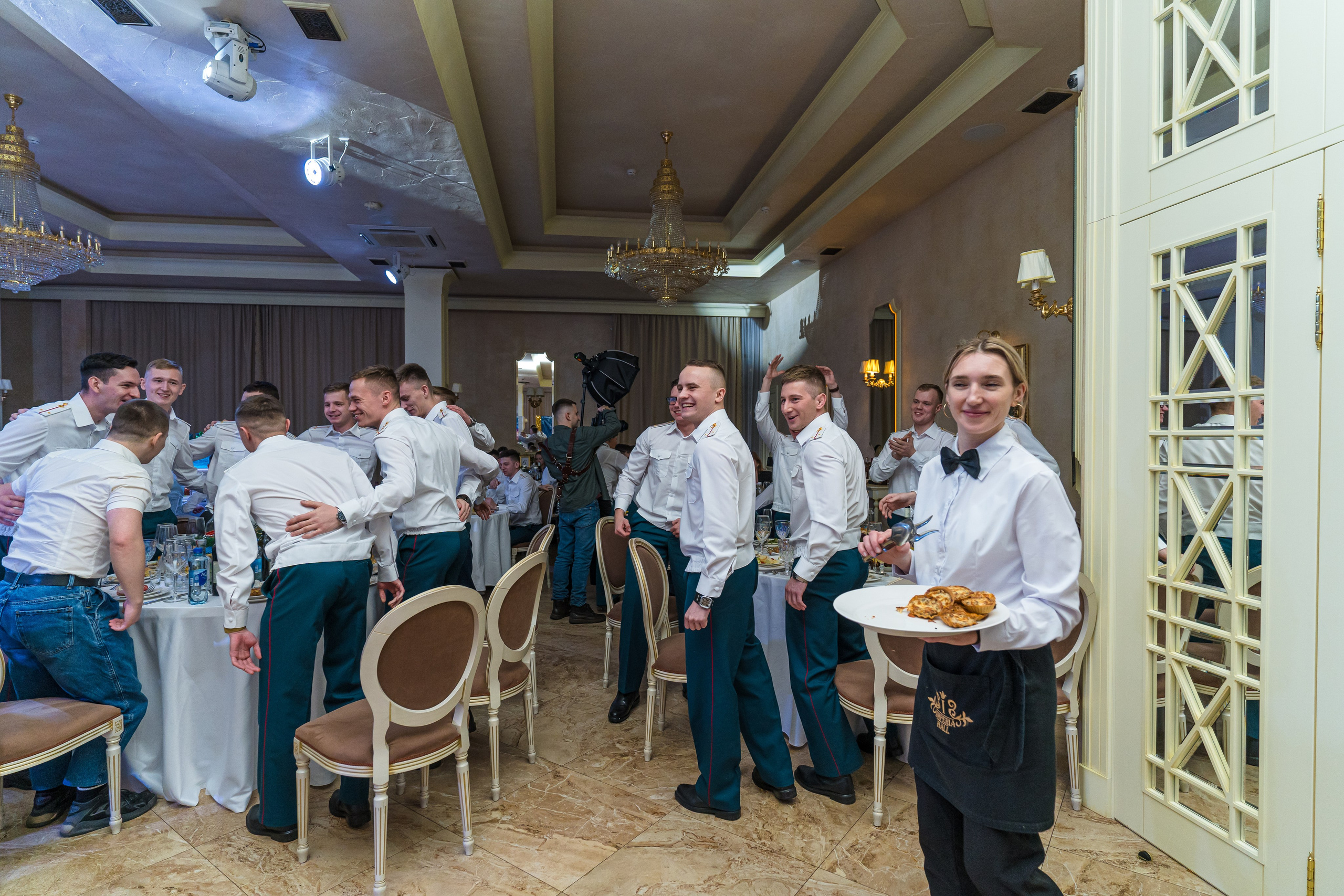 Фотосъемка выпуска военной академии и вручение дипломов