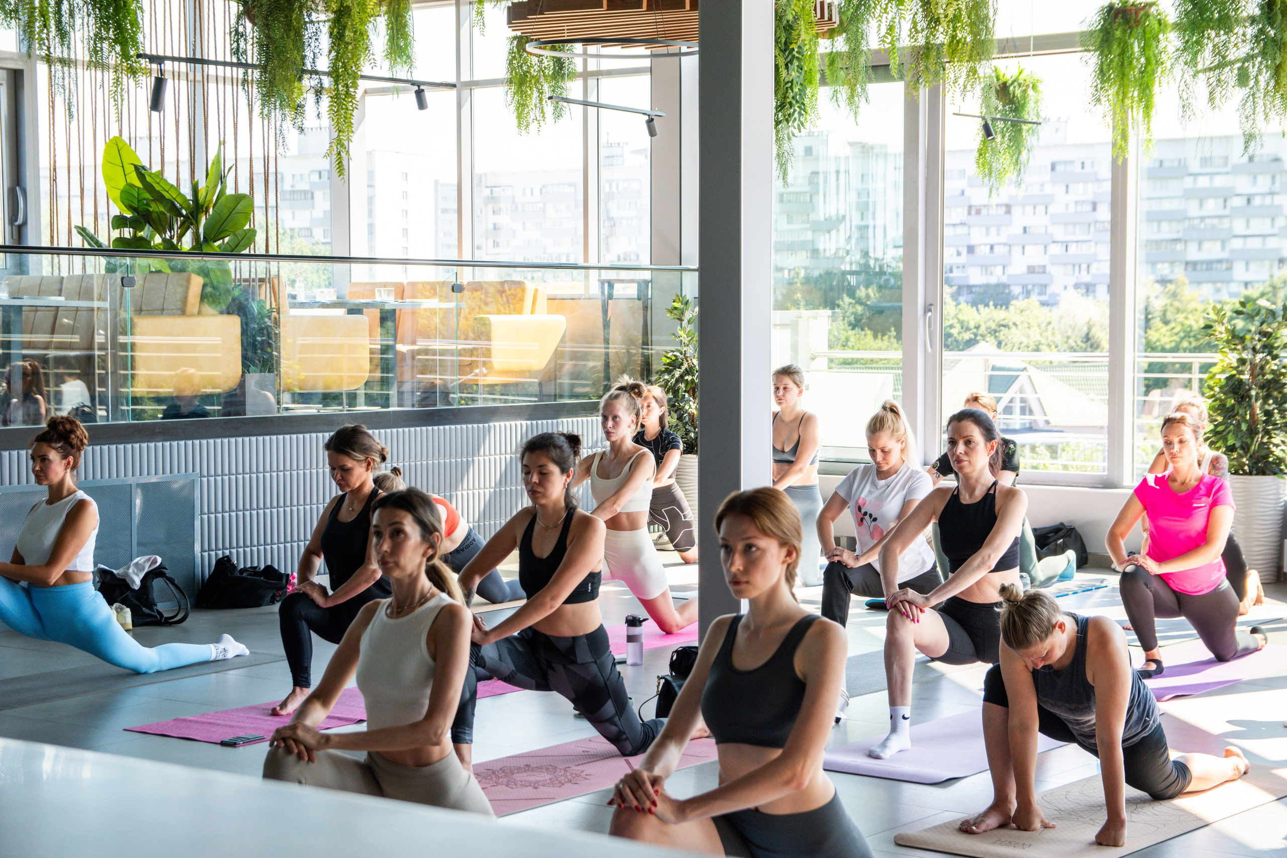 Йога-завтрак. Фотограф Лобанов Антон, г. Москва