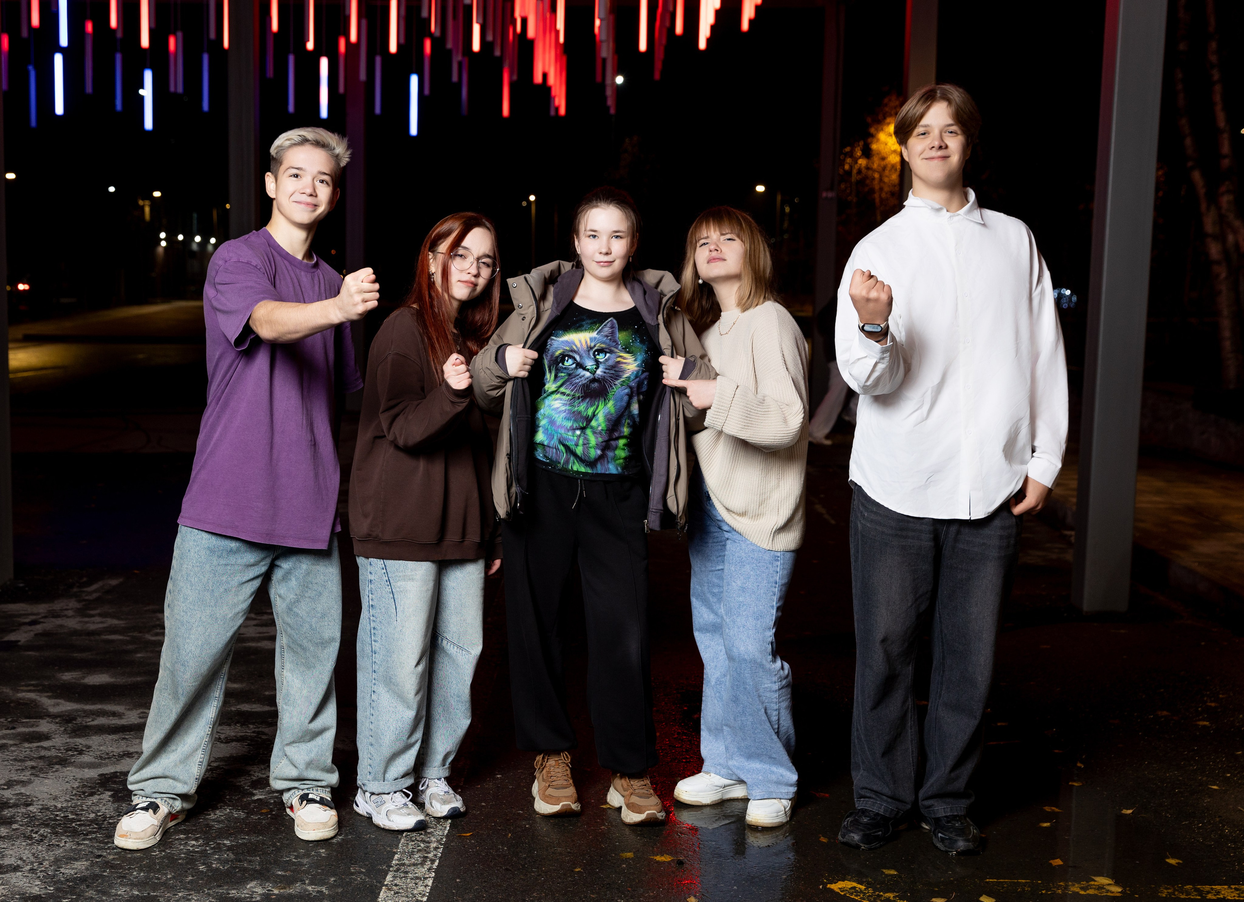 Школьники 9Г класс осень. Артём Печерин фотограф в Оленегорске