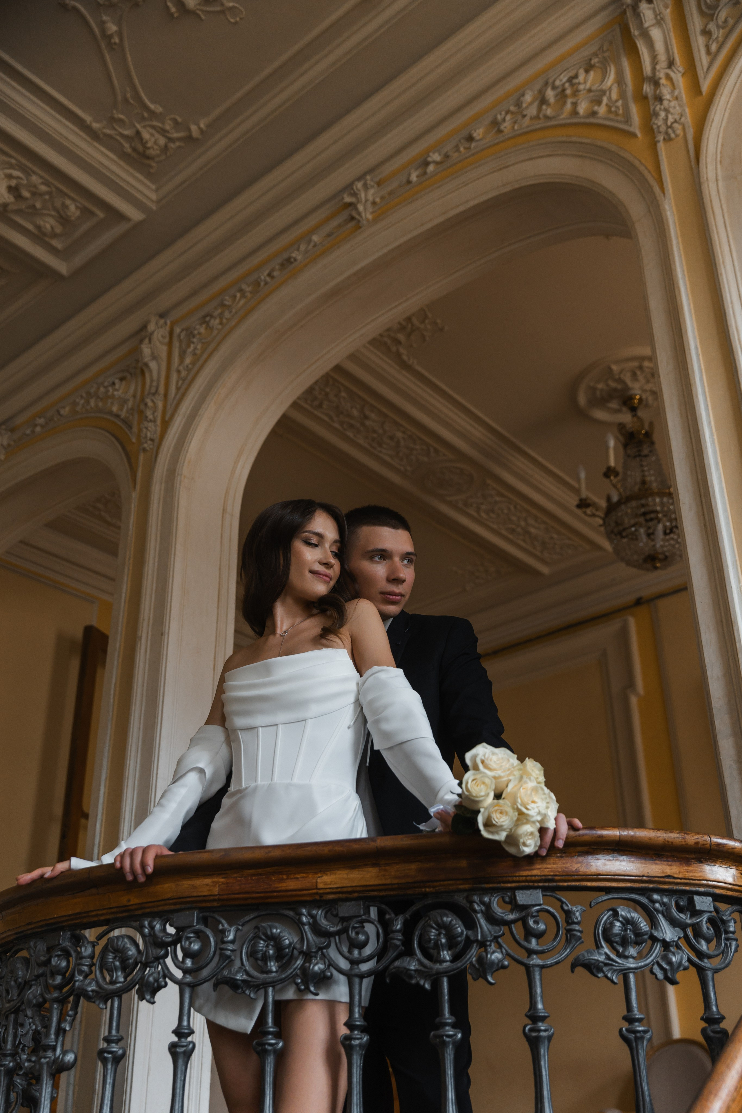 Даниил и Анастасия. Свадебная фотосессия в Библиотеке-читальне им. А. С. Пушкина. Фотограф и видеограф Анна Домашенко