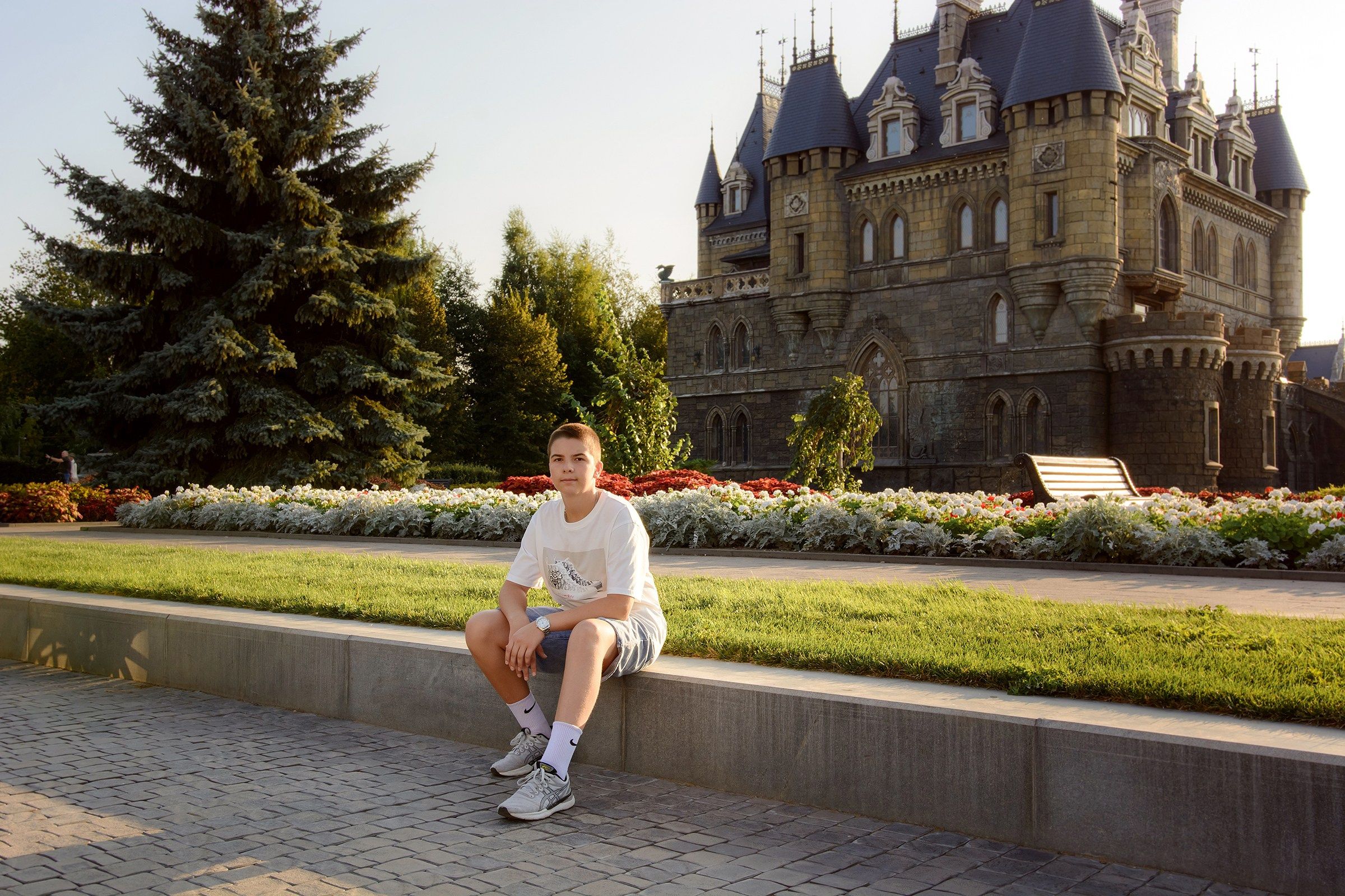 Семейная фотосессия у Замка Гарибальди. Фотограф Оксана Сафонова г. Тольятти