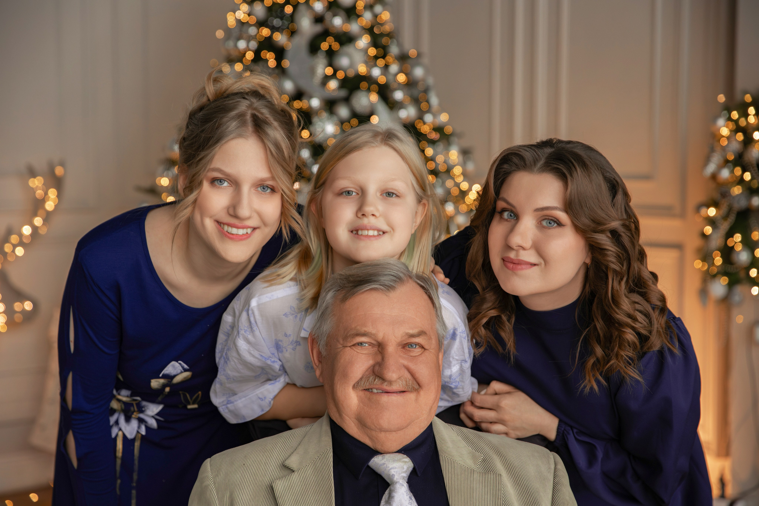 Семейный новый год. Семейный и женский фотограф в Москве Надежда Воробьева