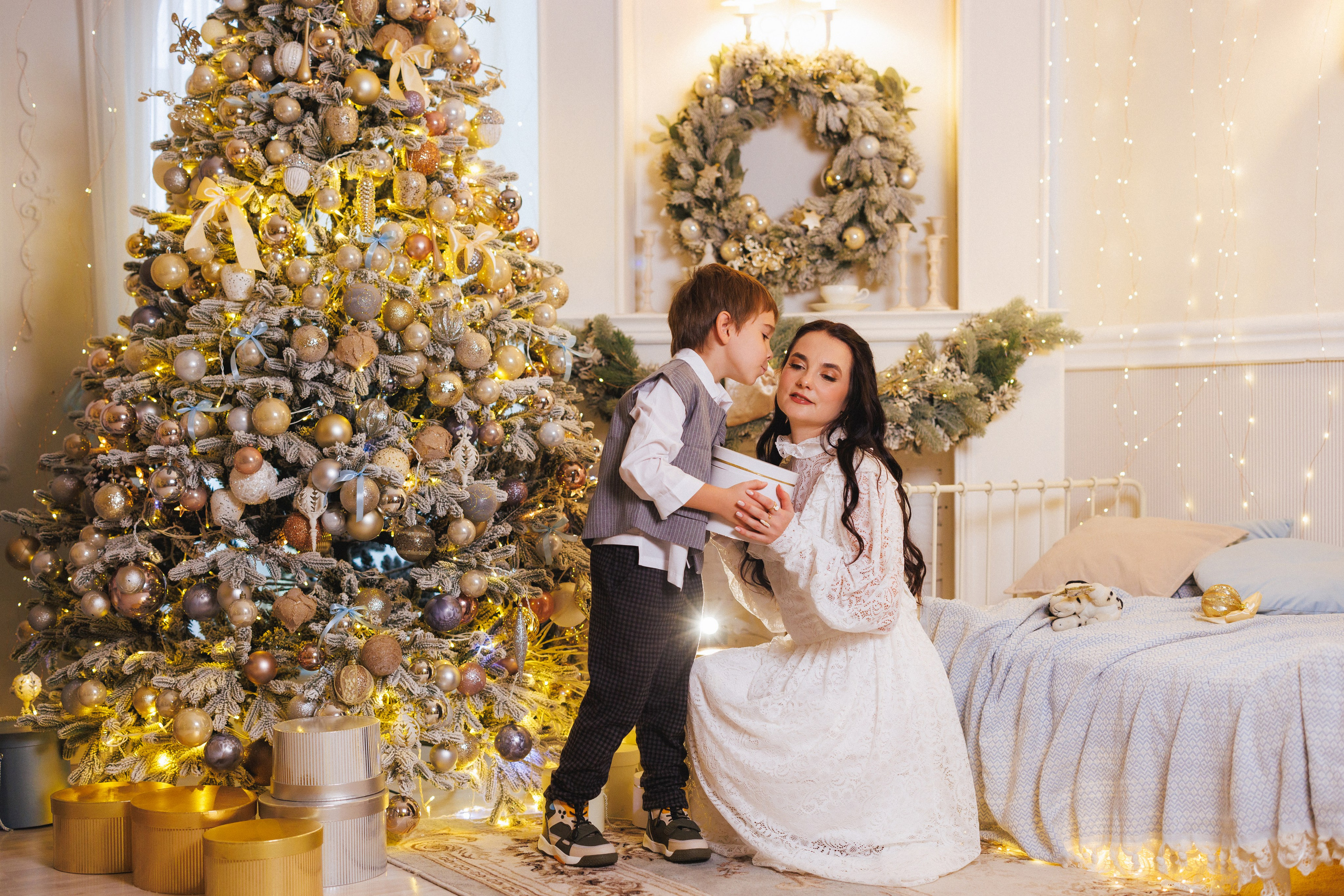 Новогодняя фотосессия в фотостудии «Авторская», город Краснодар. Семейный и детский фотограф в Краснодаре Анна Трашкова