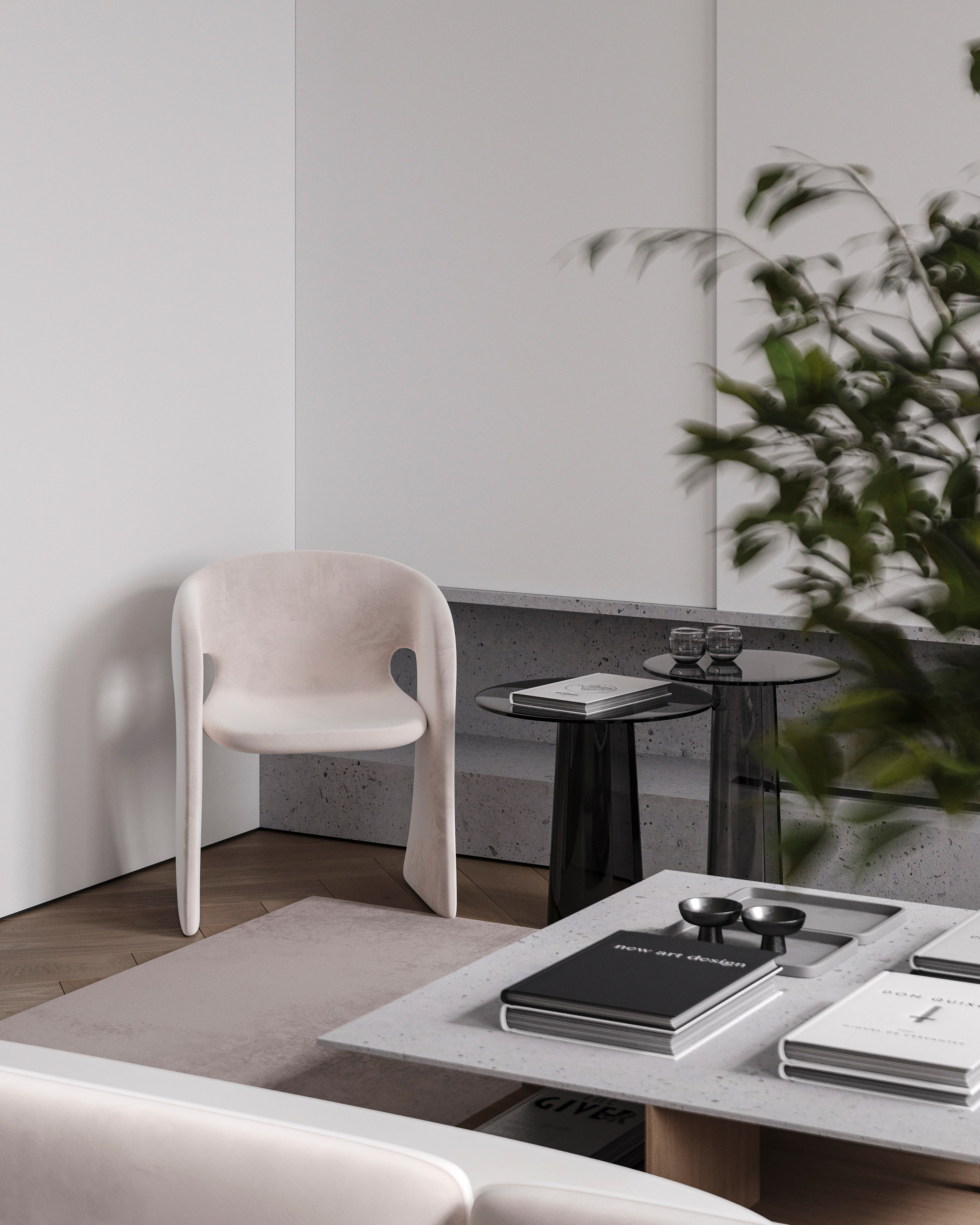 URBAN RETREAT | DESIGNER ANNE KIREEVA. Interior Visualization by Valerie Stetyukevich