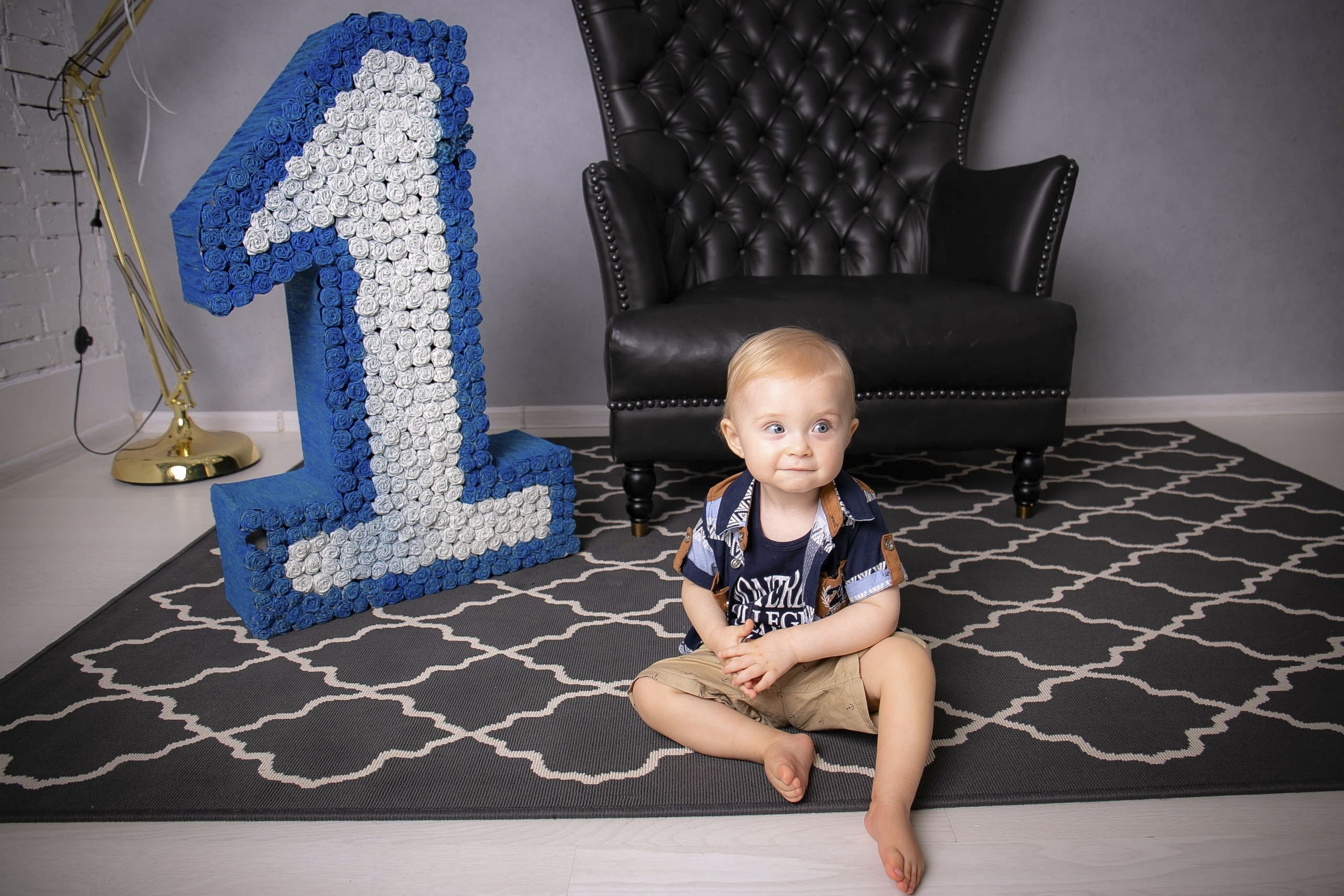 Илюше 1 годик. Свадебный и семейный профессиональный фотограф в Ростове-на-Дону , Кри