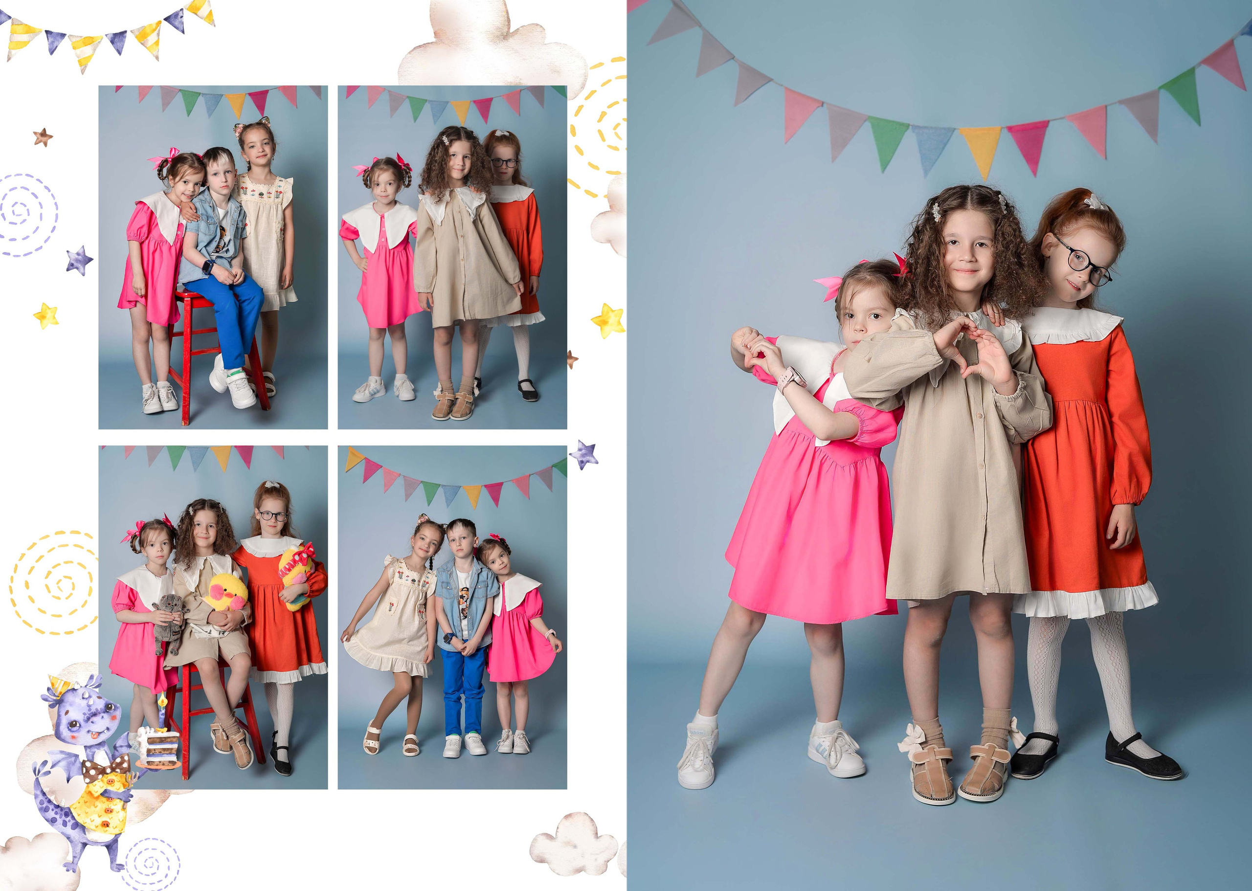 Мир знаний. Арина (10 разворотов). Семейный и свадебный фотограф в Москве и Подмосковье Еремина Александр