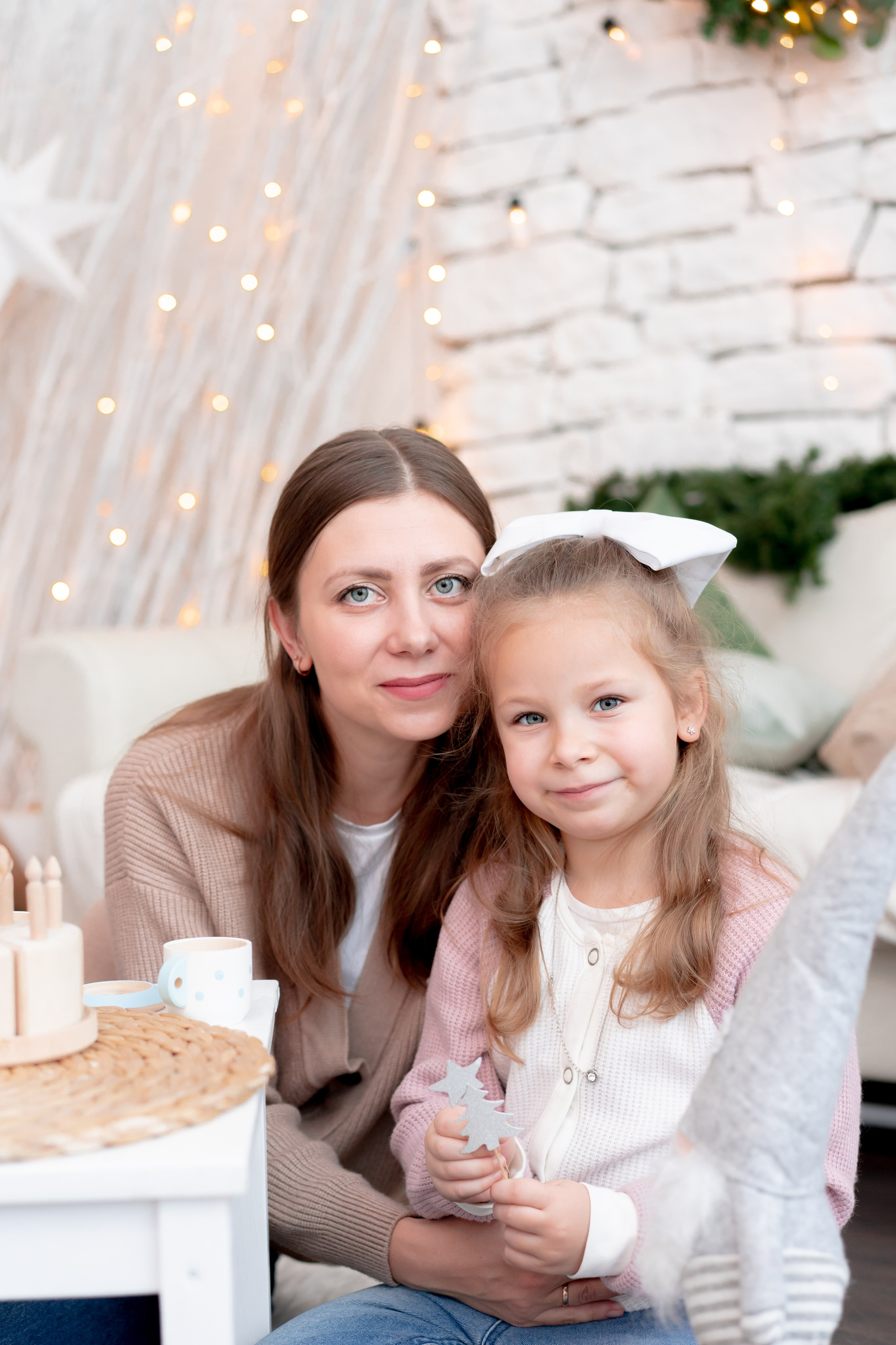Новогодняя семейная фотосессия. Детская, семейная фотостудия в Санкт-Петербурге