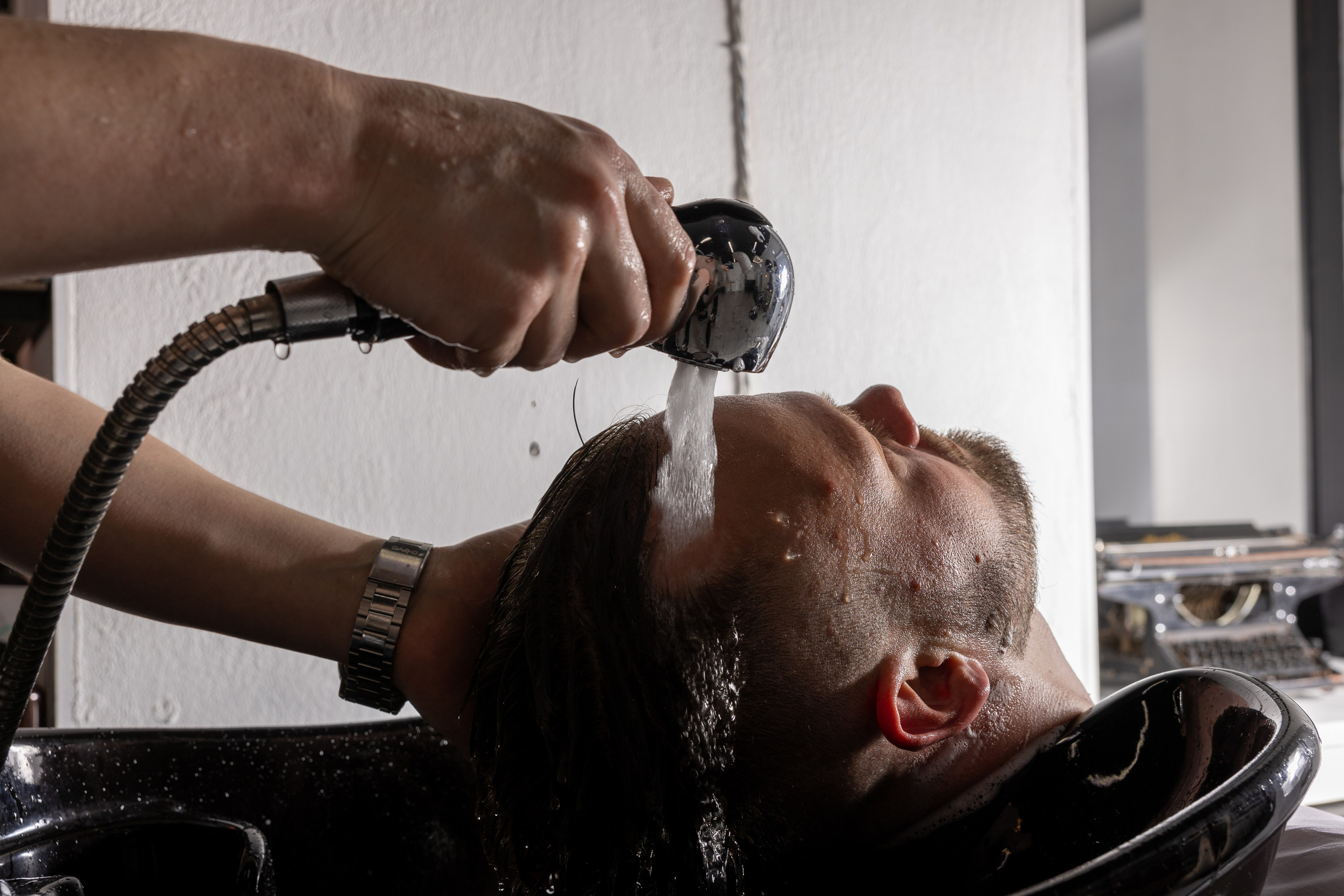 Барбершоп Jet Black 2. Репортажный фотограф Санкт-Петербург | Роман Карбышев