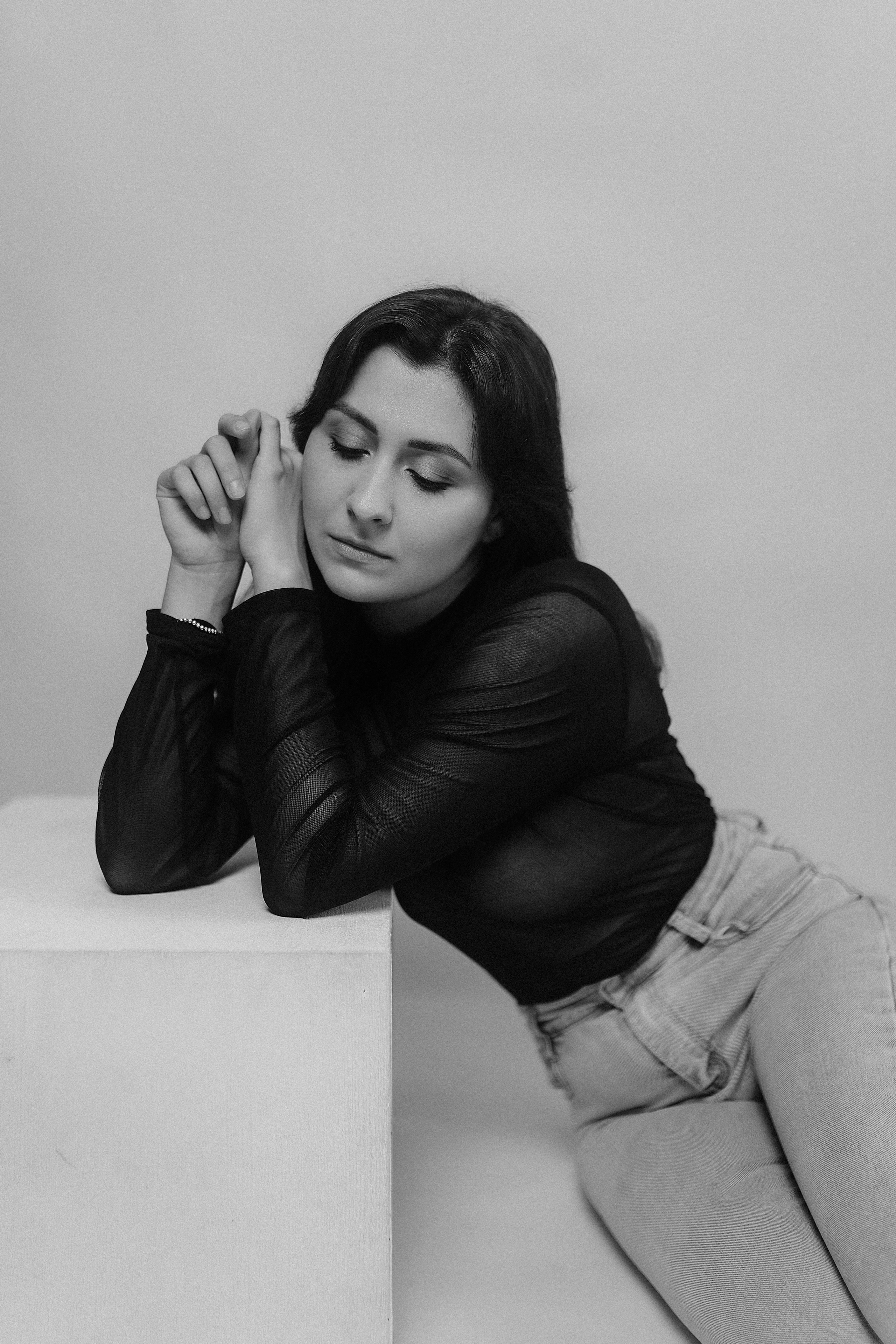 Алина | Съемка в студии Градиент. Фотограф Карина Шмулёва. Воронеж и область