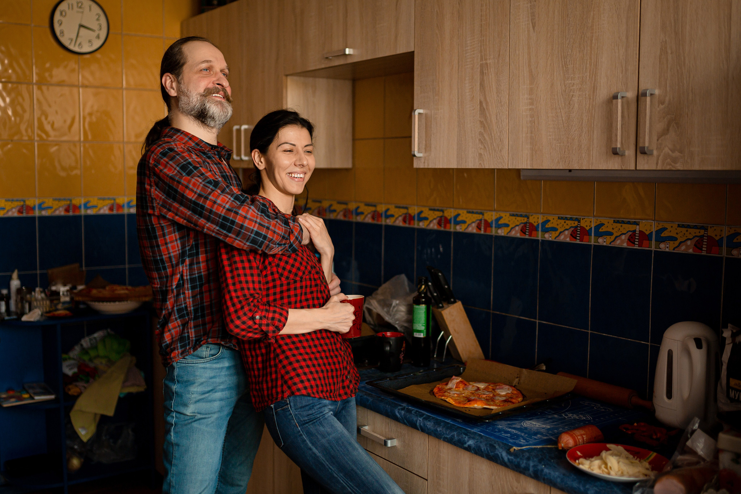 Папина пицца. Домашний фотосет. Отбасылық фотограф Алена Шаталова