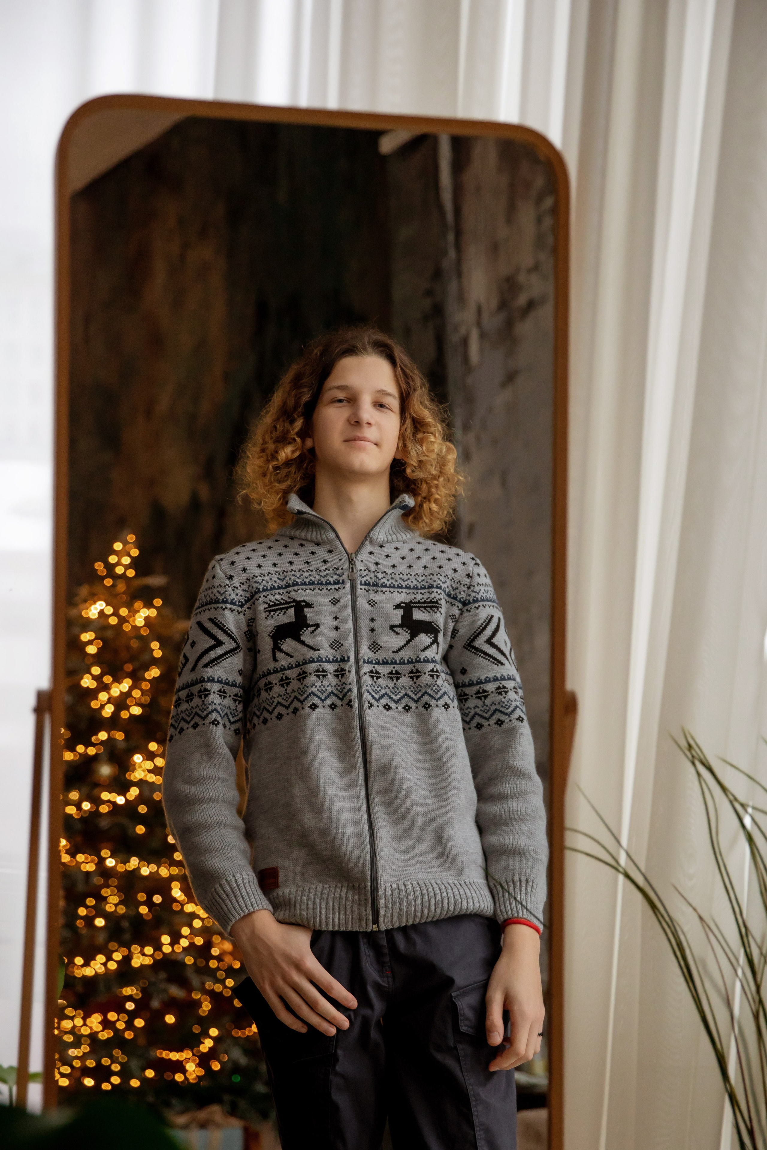 Новогодняя фотосессия для большой семьи. Семейный фотограф в Москве