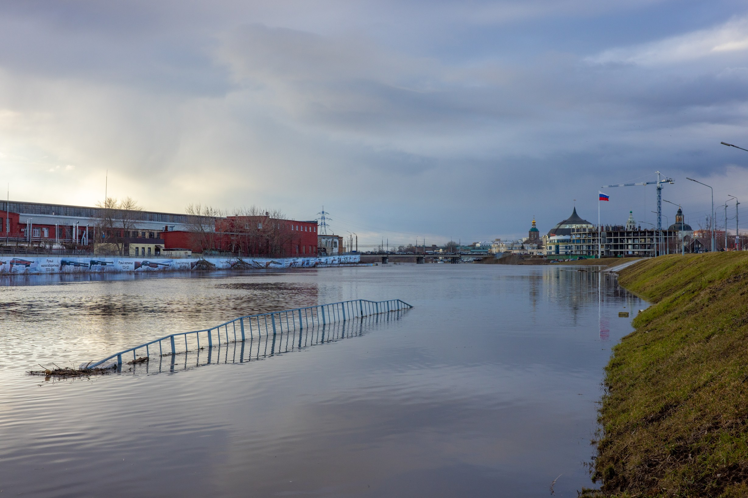 Паводок на Оке. Фотограф в Туле Крупский АнДРей. Фотостудия «КАДР71» в Туле
