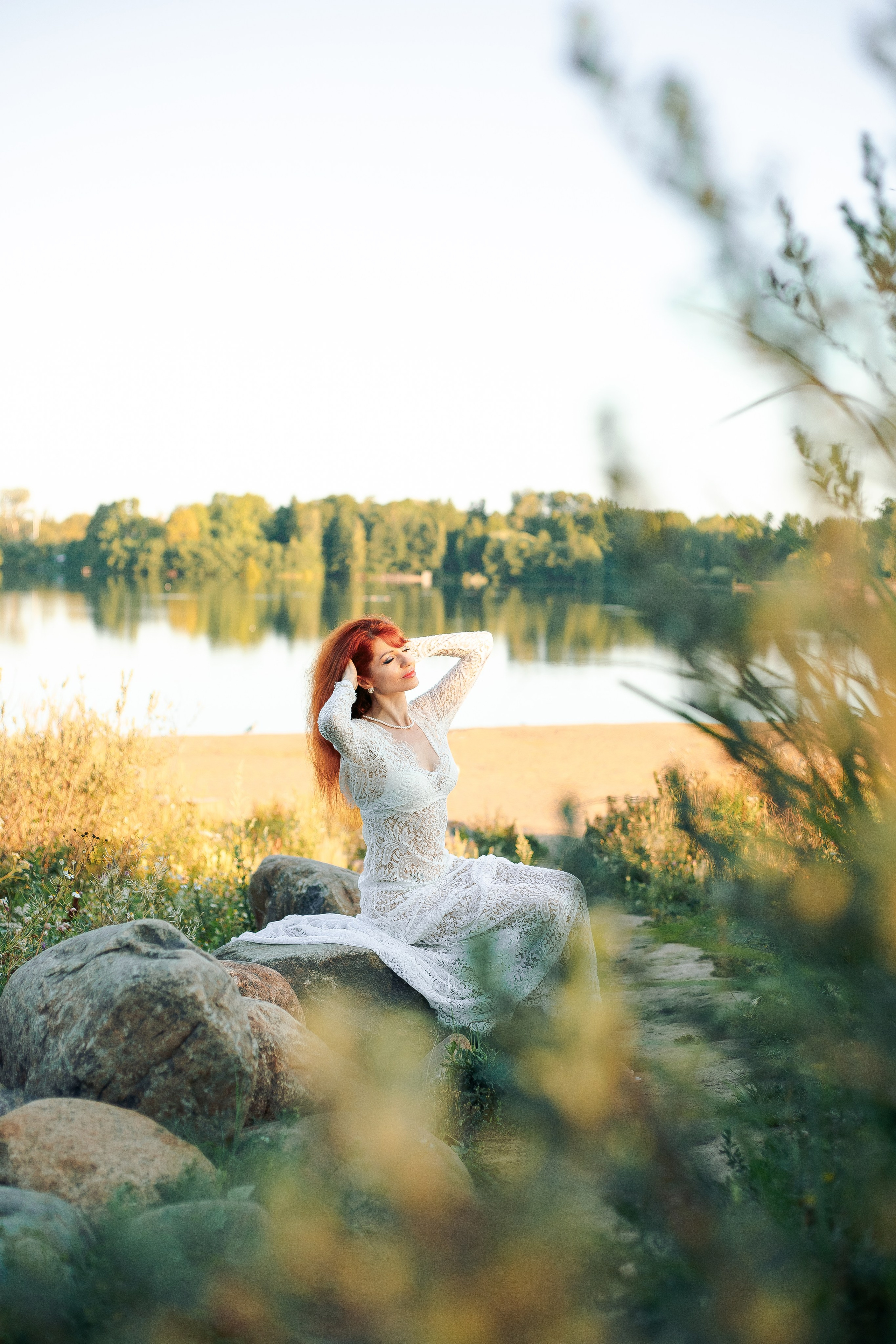Женская фотосессия на пляже в Санкт-Петербурге. Фотограф в Санкт-Петербурге, Анна Скворцова