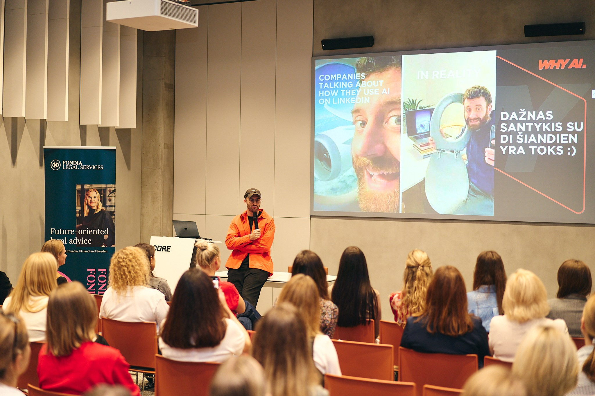 AI workshop for HR Hint. Photographer in Vilnius