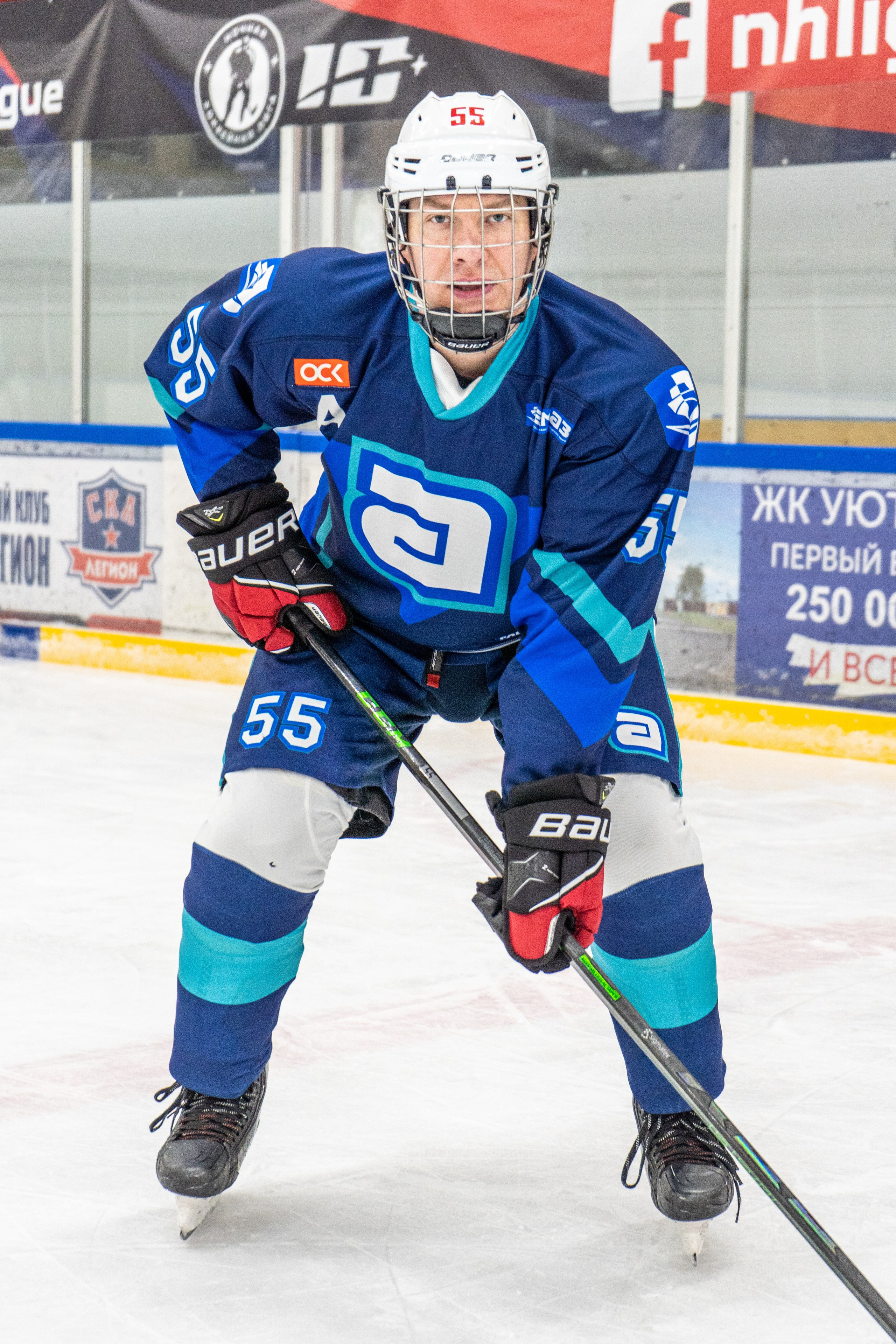 Тренировка по хоккею «ЦМКБ «Алмаз»