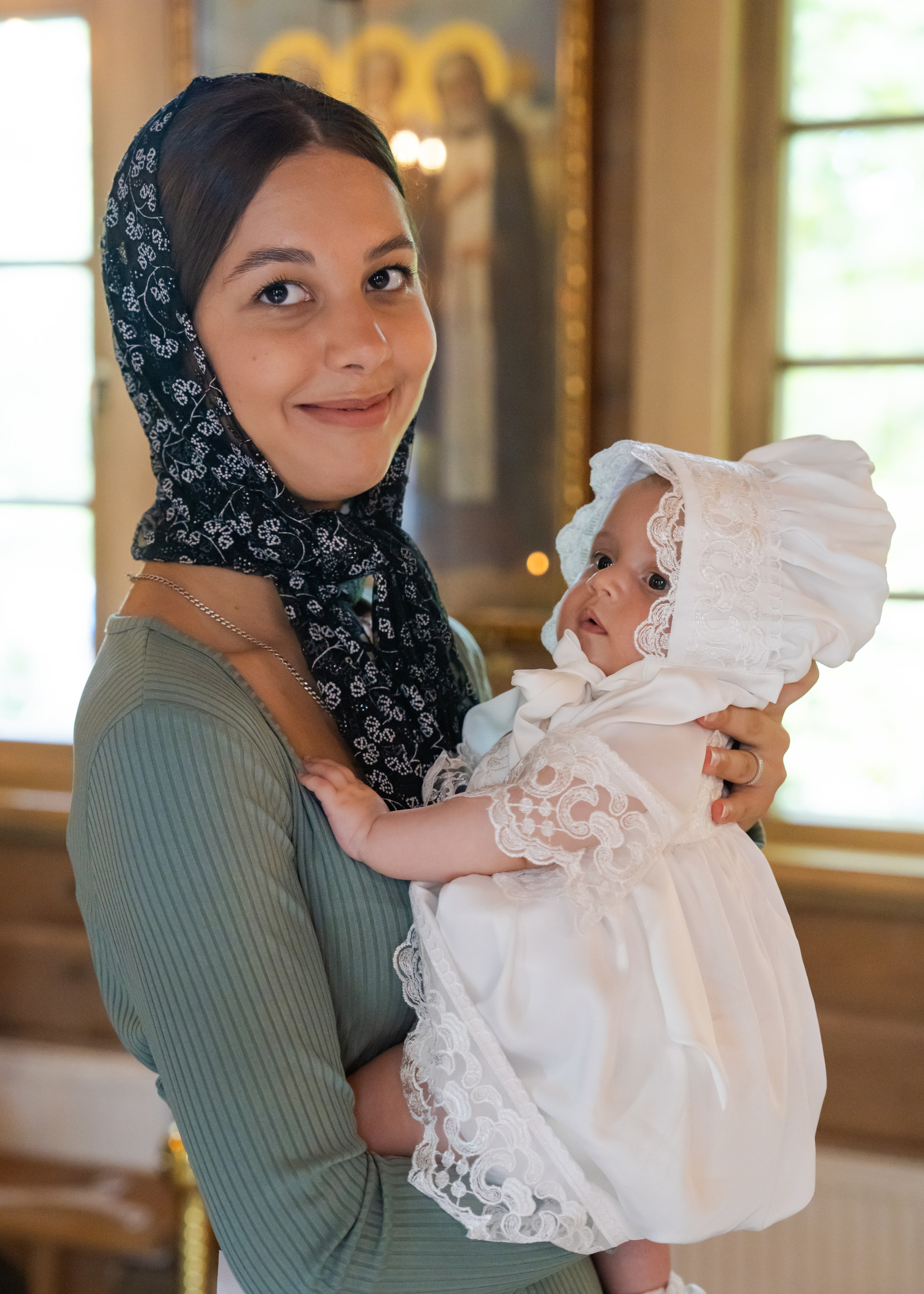 Таинство Крещения Марии. Крамер Юлиана детский и семейный фотограф