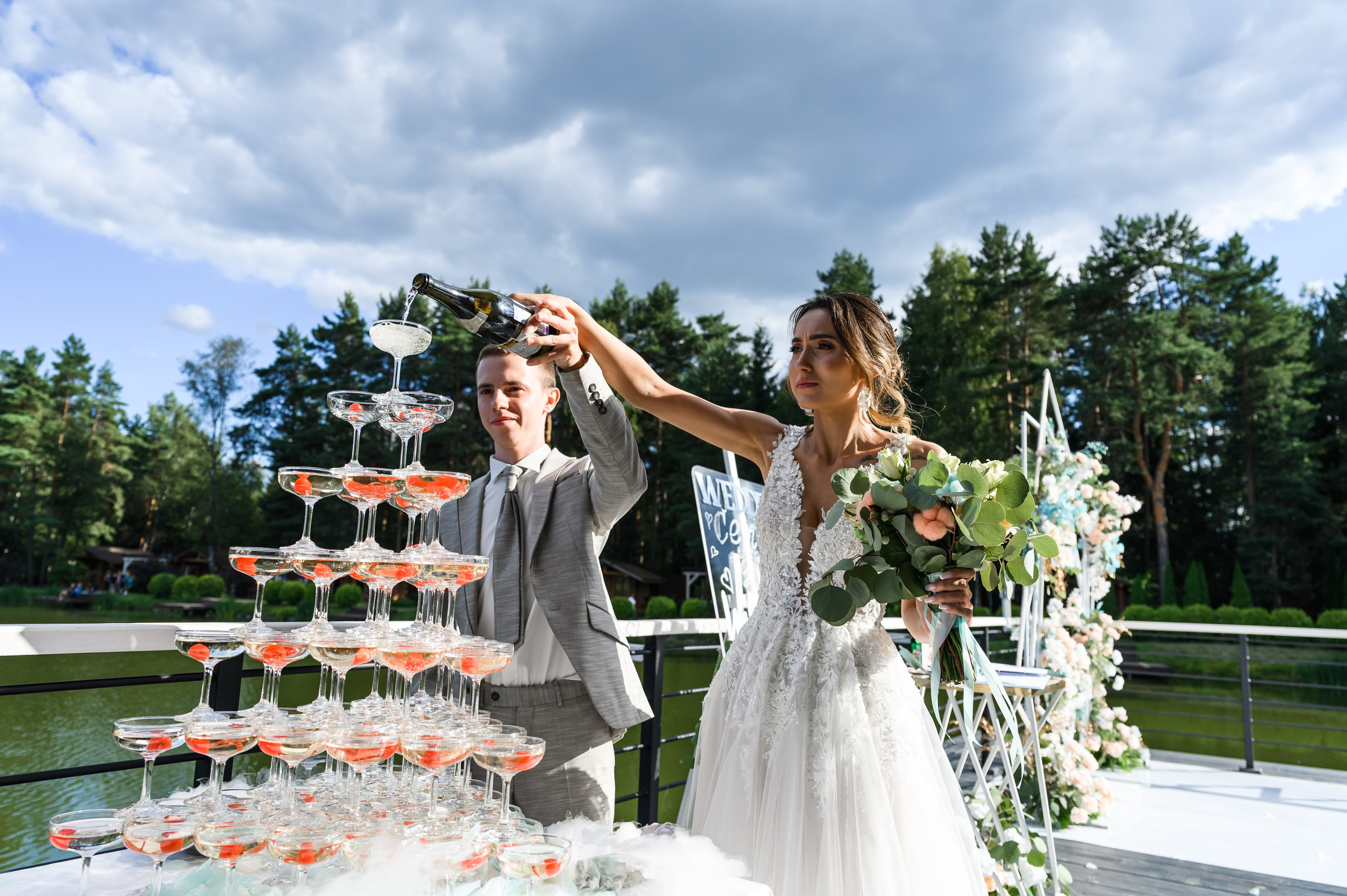 Свадебная фотосессия Загородный клуб Артиленд. Свадебный фотограф Москва Юрий Кульман