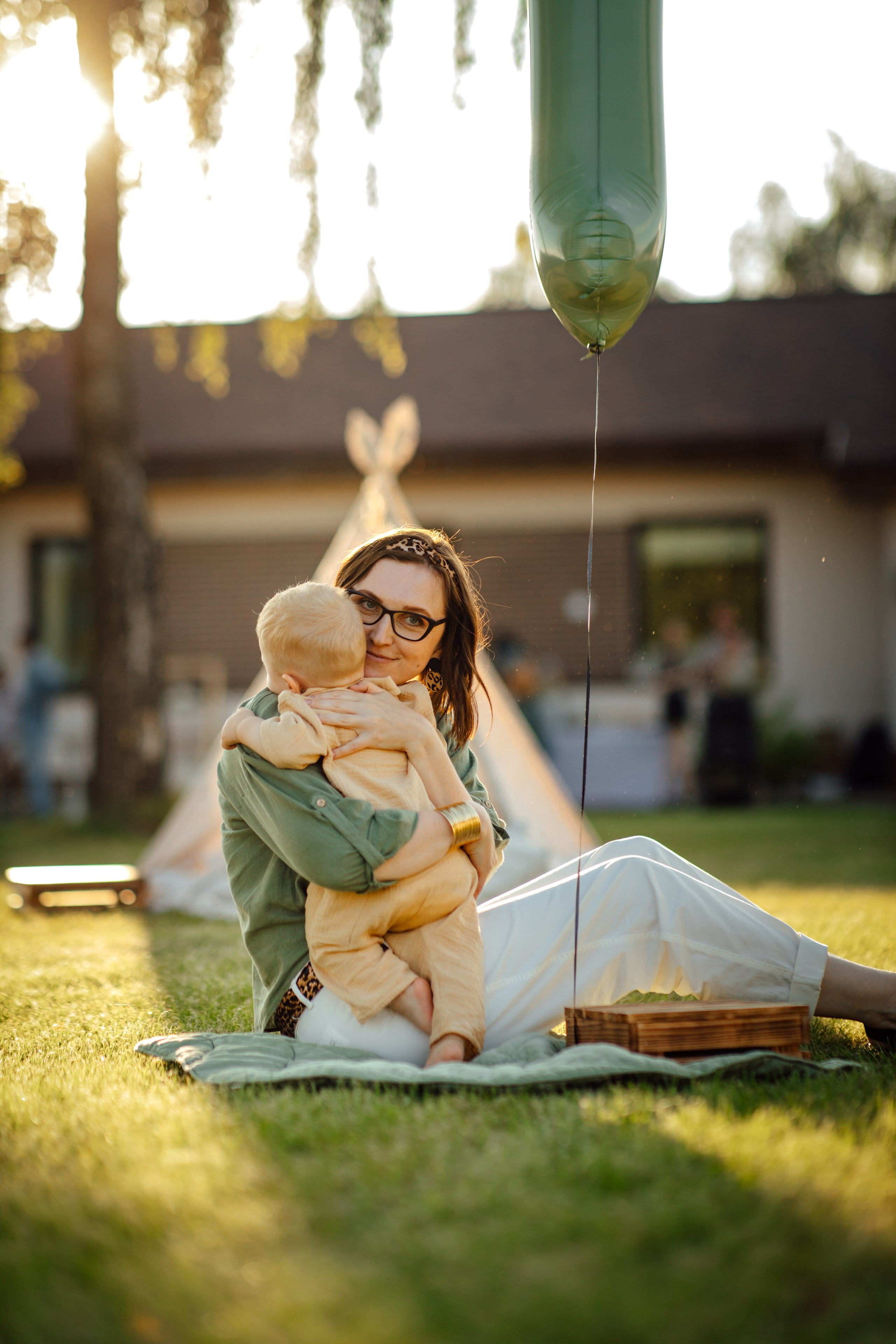 Максику 1 годик, отмечаем дома