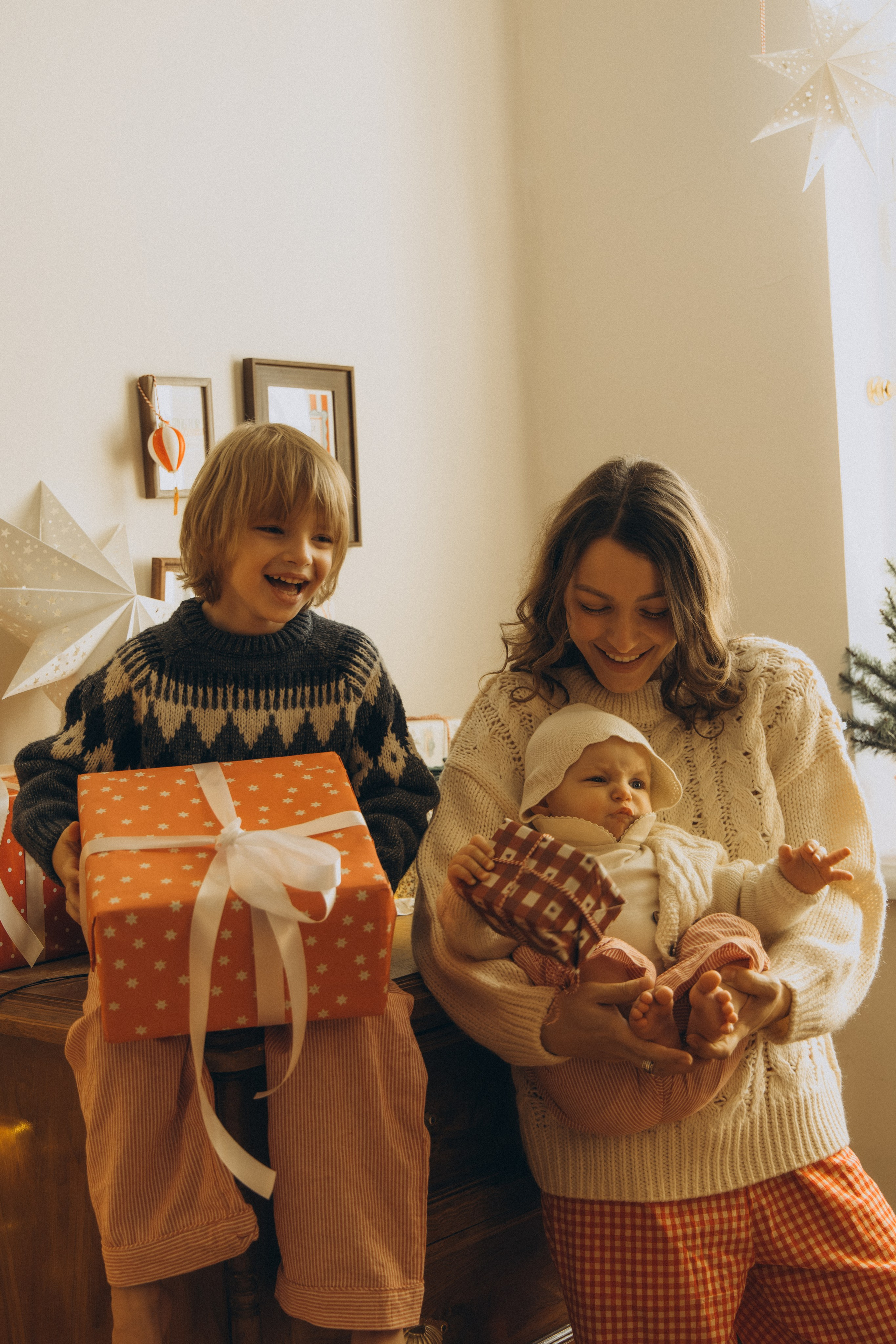 Теплая новогодняя история. Семейный фотограф в Москве Лоншакова Кристина