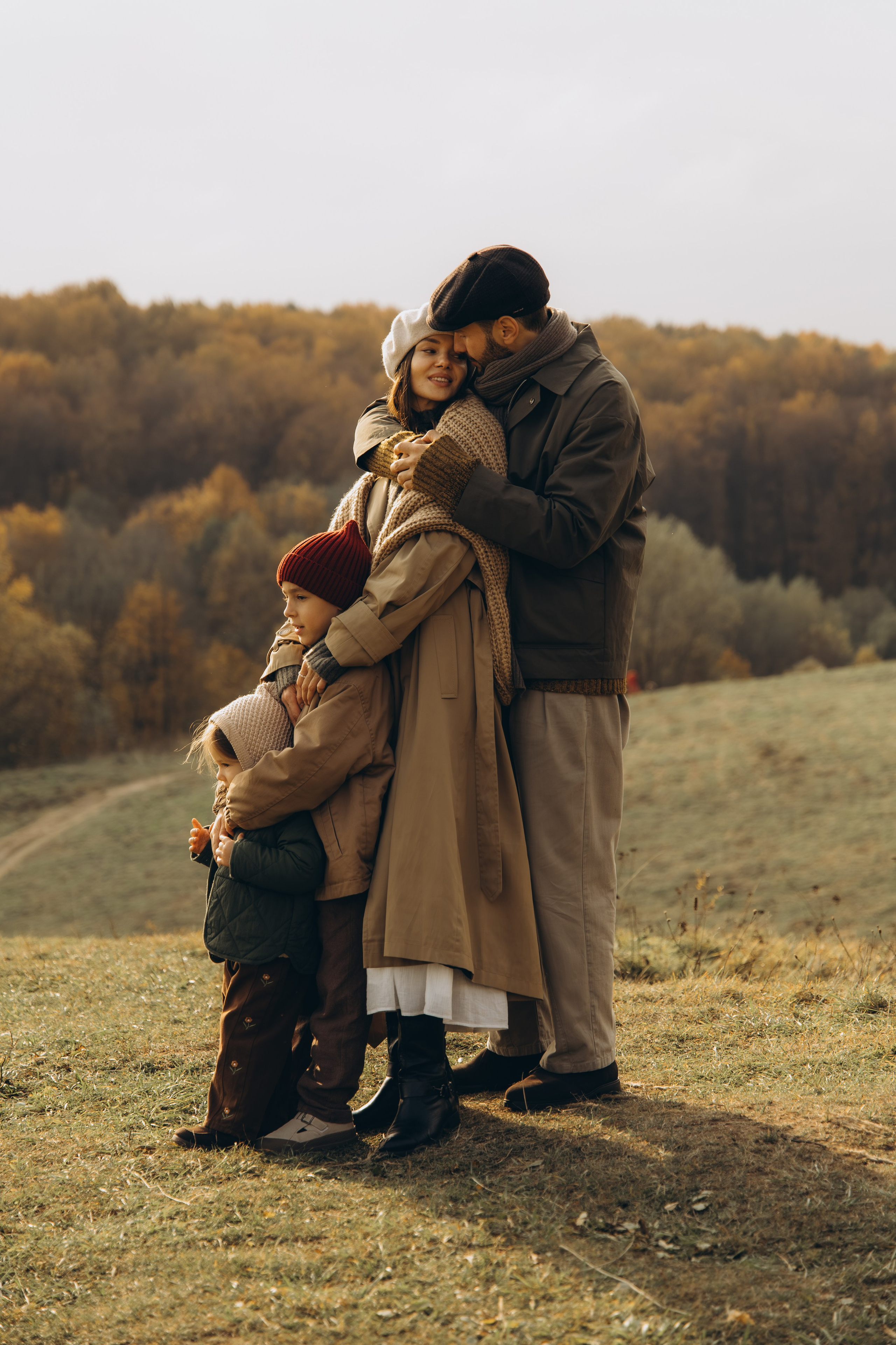 Теплая осенняя история. Семейный фотограф в Москве Лоншакова Кристина