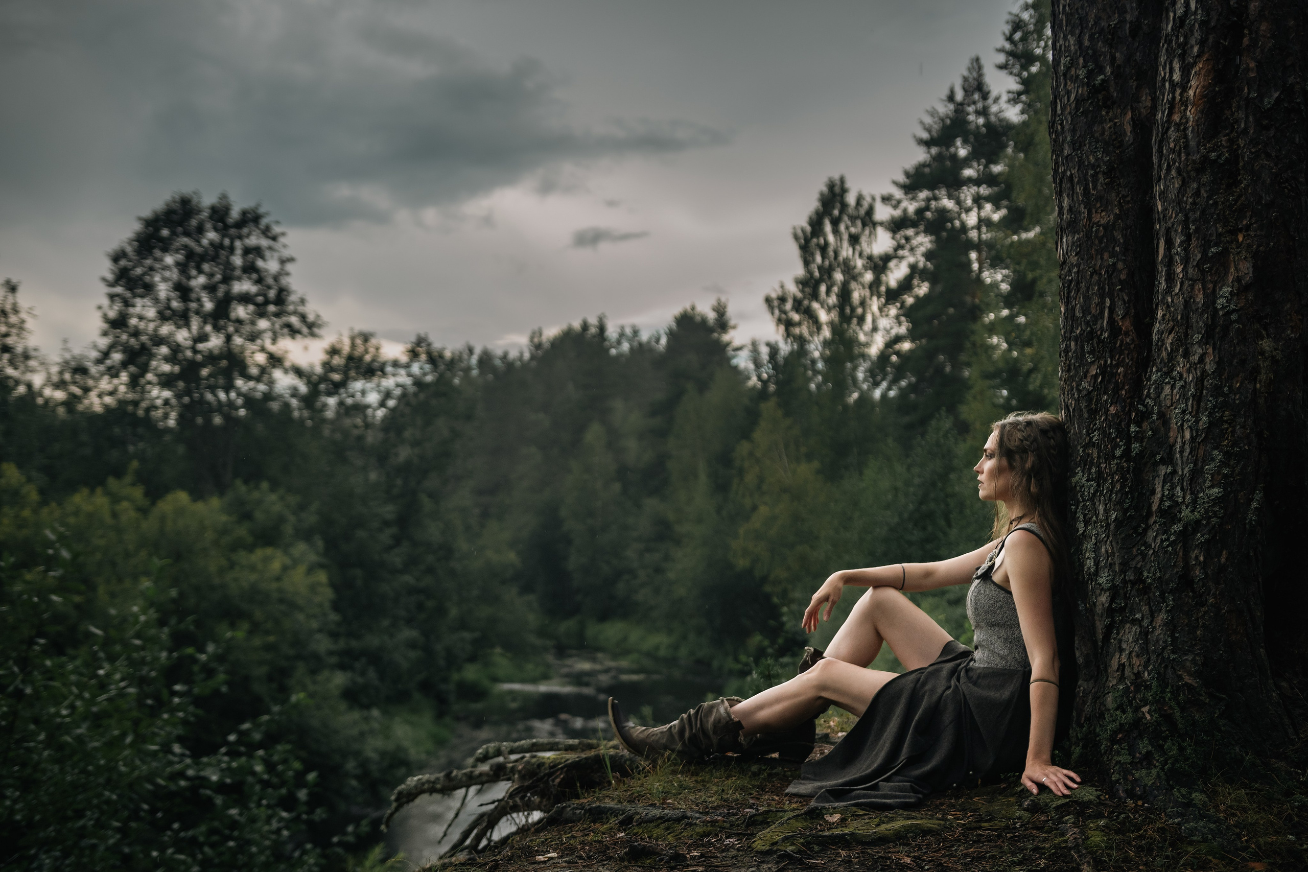 Лесная дева. Творческий фотограф Вологда