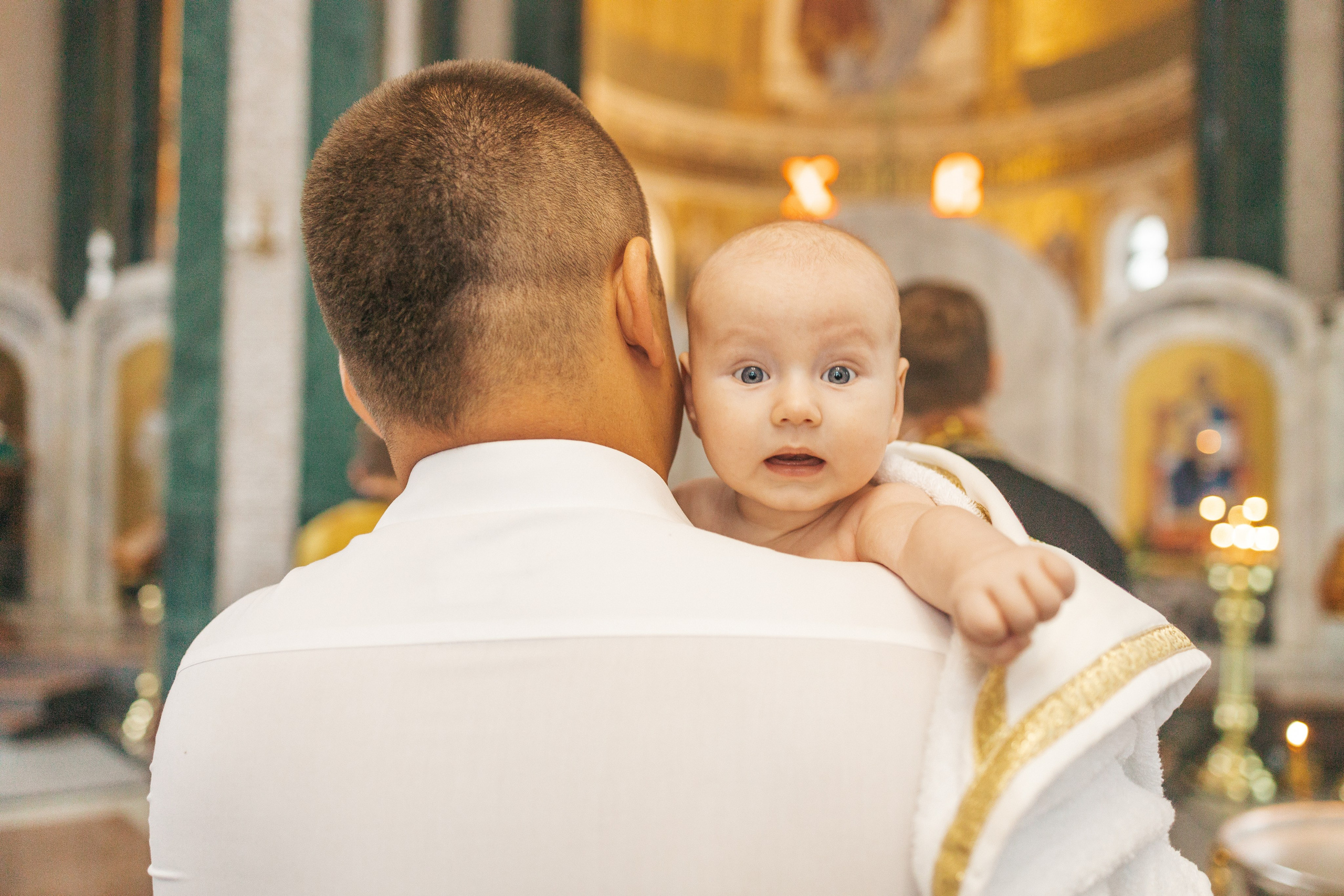 Крещение. Фотограф новорождённых в Москве и МО