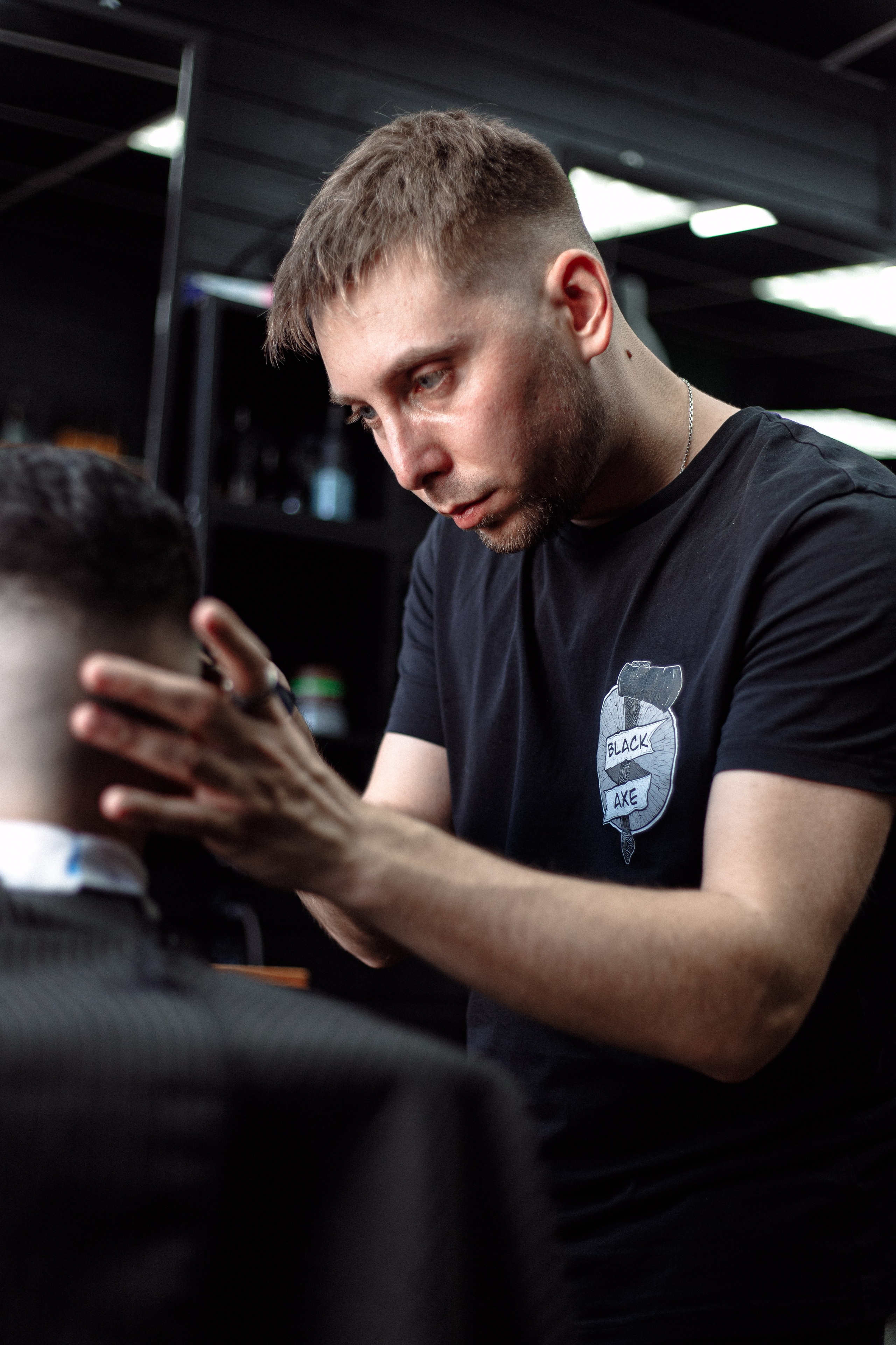 Съёмка барбершопа в Нижнем Новгороде.