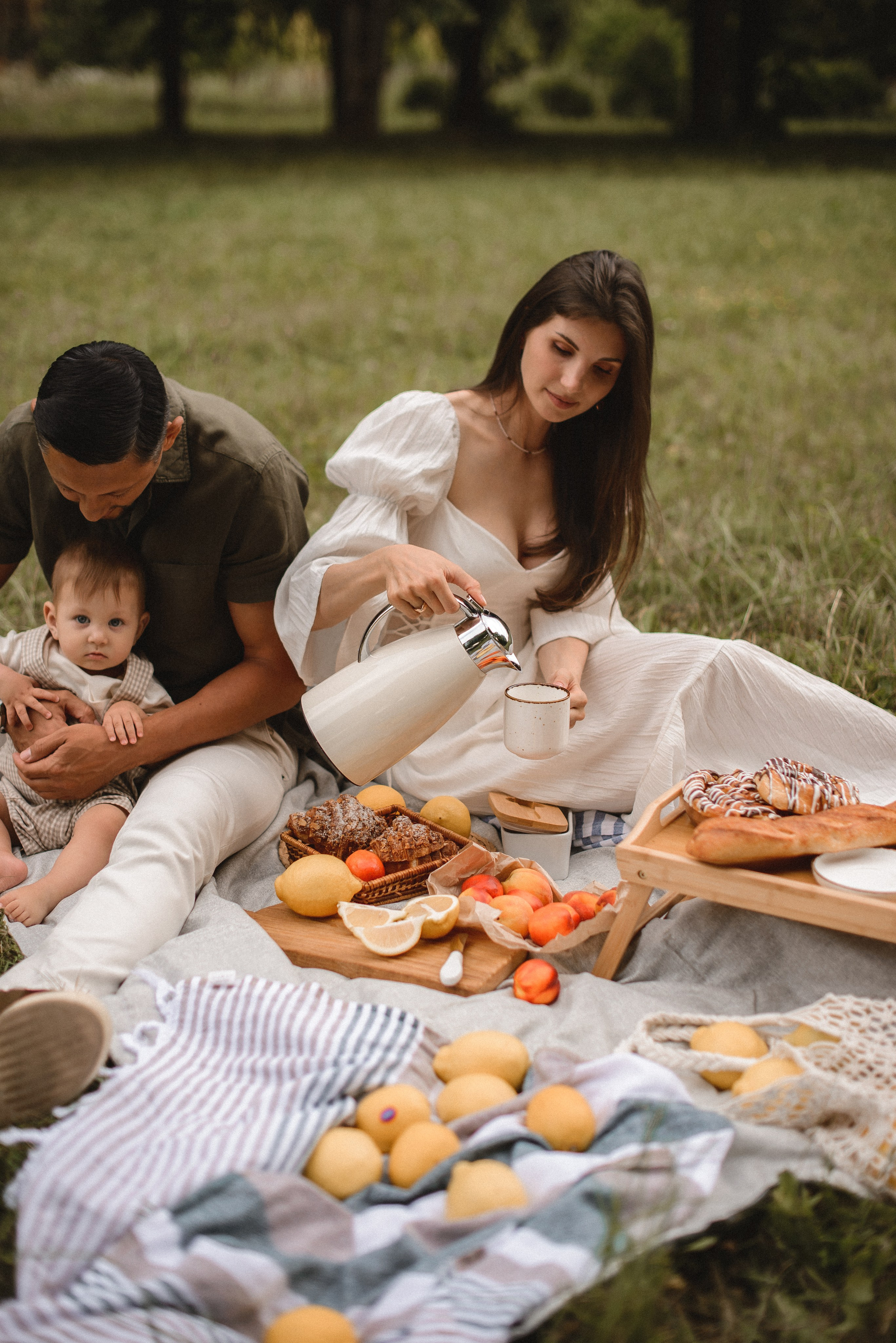 Пикник одним летним вечером. Семейный фотограф в г. Ставрополь, Сорокина Мария