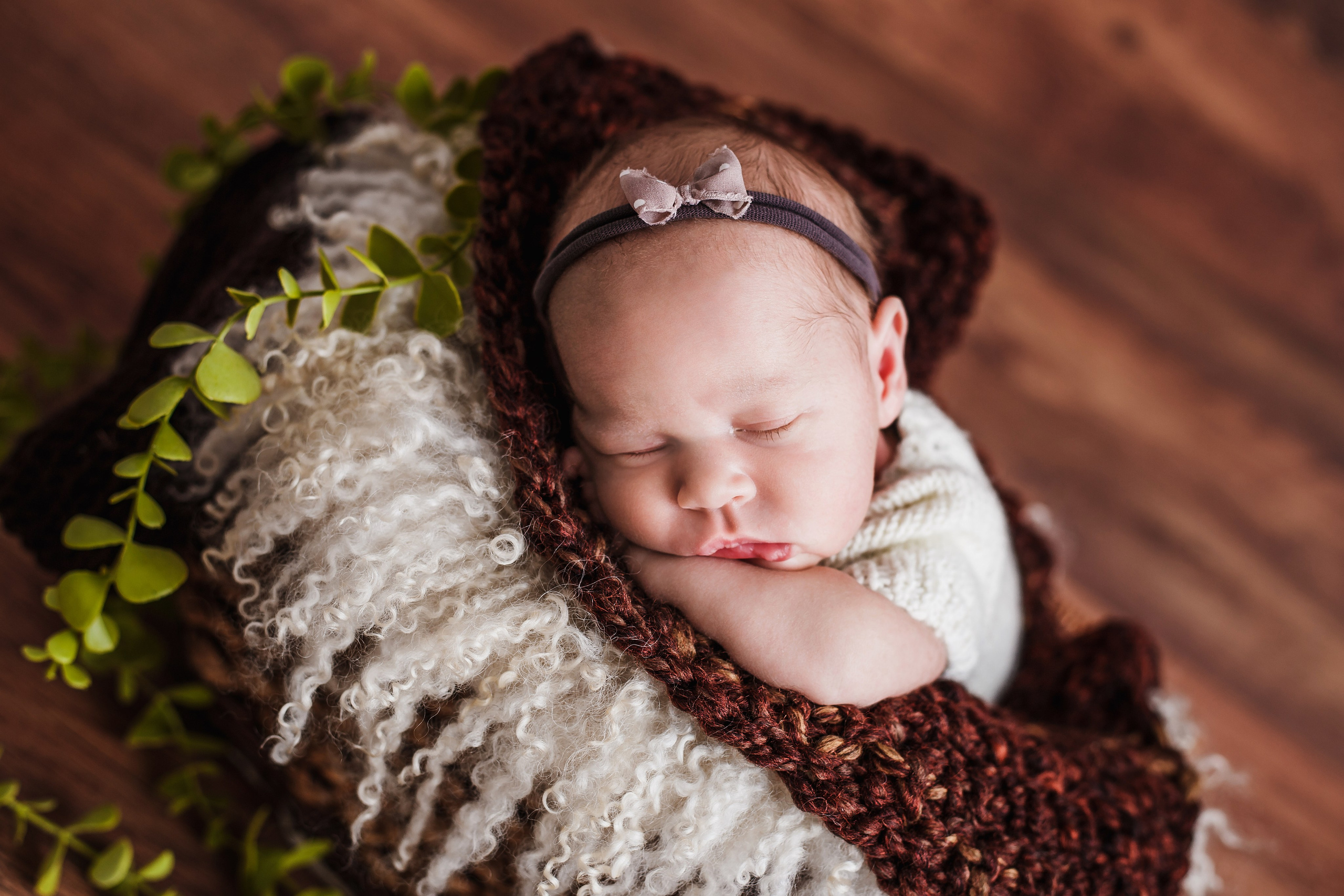 Таисия и Есения, пакет «Стандарт», 21 день. Фотограф новорождённых Екатерина Боброва. Ульяновск